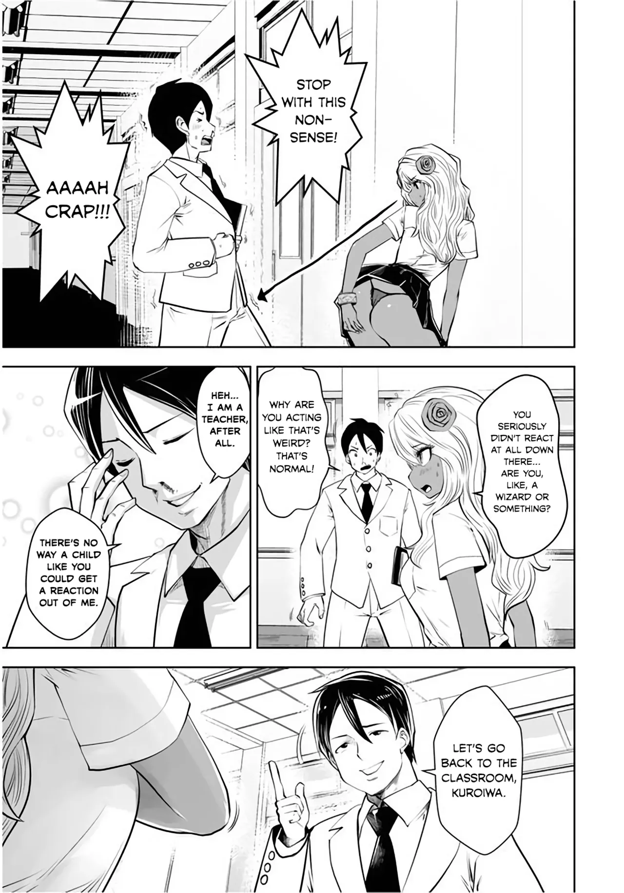 [Souryuu]Black Gakkou ni Tsutomete Shimatta Sensei - Transferred to the Gyaru Academy vol 1(English) Page 46