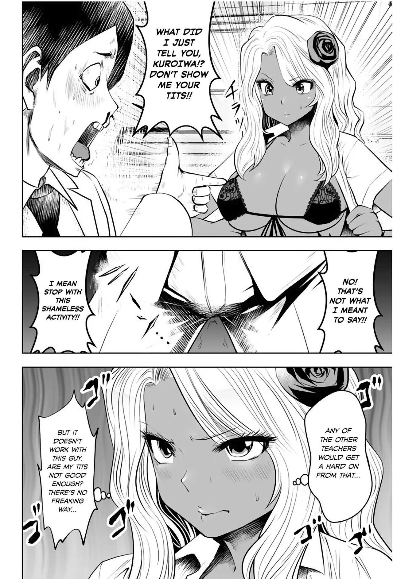 [Souryuu]Black Gakkou ni Tsutomete Shimatta Sensei - Transferred to the Gyaru Academy vol 1(English) Page 49