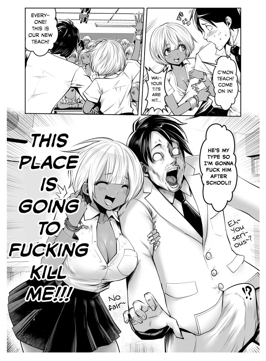 [Souryuu]Black Gakkou ni Tsutomete Shimatta Sensei - Transferred to the Gyaru Academy vol 1(English) Page 6