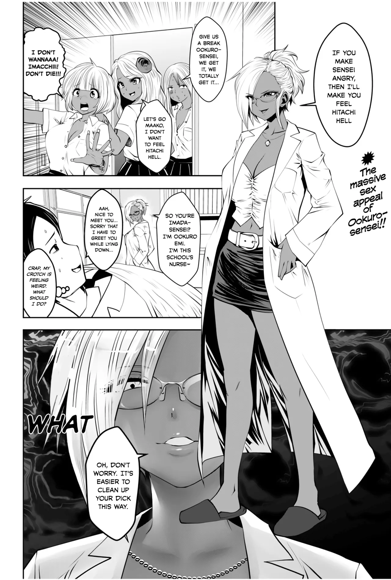 [Souryuu]Black Gakkou ni Tsutomete Shimatta Sensei - Transferred to the Gyaru Academy vol 1(English) Page 65