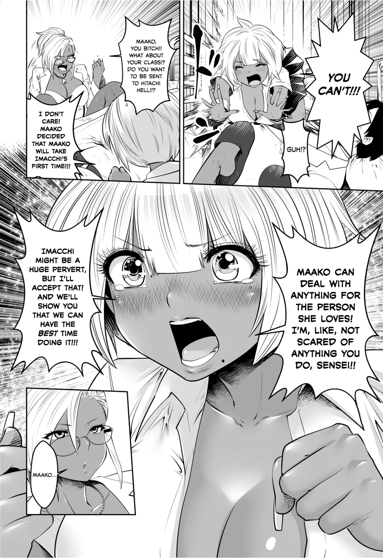 [Souryuu]Black Gakkou ni Tsutomete Shimatta Sensei - Transferred to the Gyaru Academy vol 1(English) Page 69