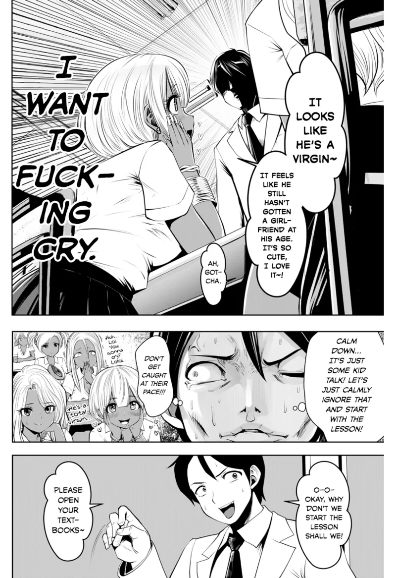 [Souryuu]Black Gakkou ni Tsutomete Shimatta Sensei - Transferred to the Gyaru Academy vol 1(English) Page 9