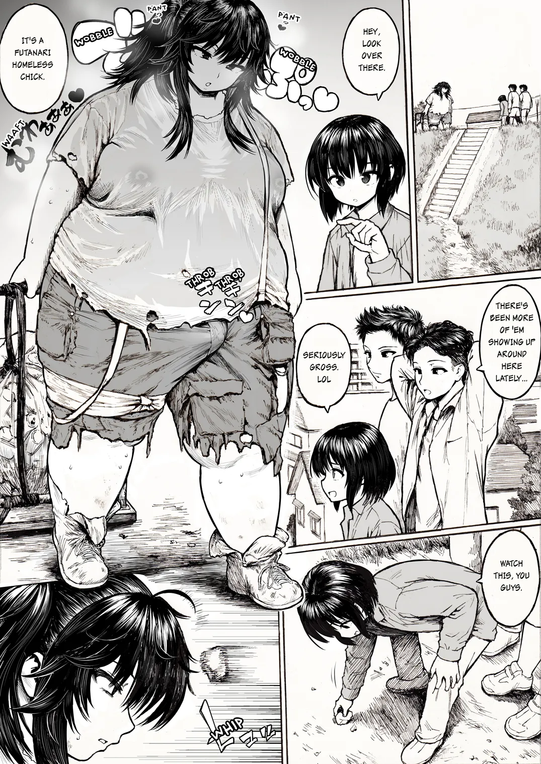 [HeroHero Hospital (HeroHero Tom)]Futanari Debu Homeless | Homeless Fat Futanari[English] [SGMJanus] Page 2