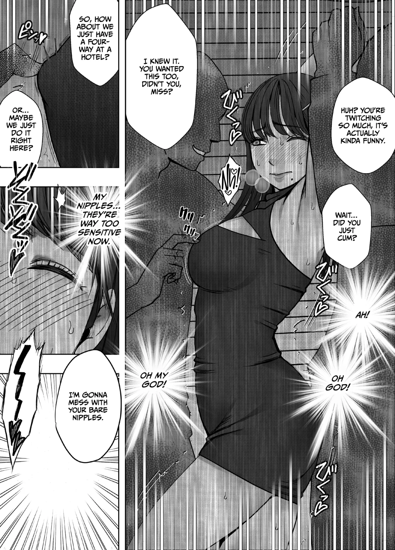 [Crimson]Chikubi de Sokuiki shichau Joshidaisei ga Oppub de tondemonaikonotoni[English] [CulturedCommissions] Page 7