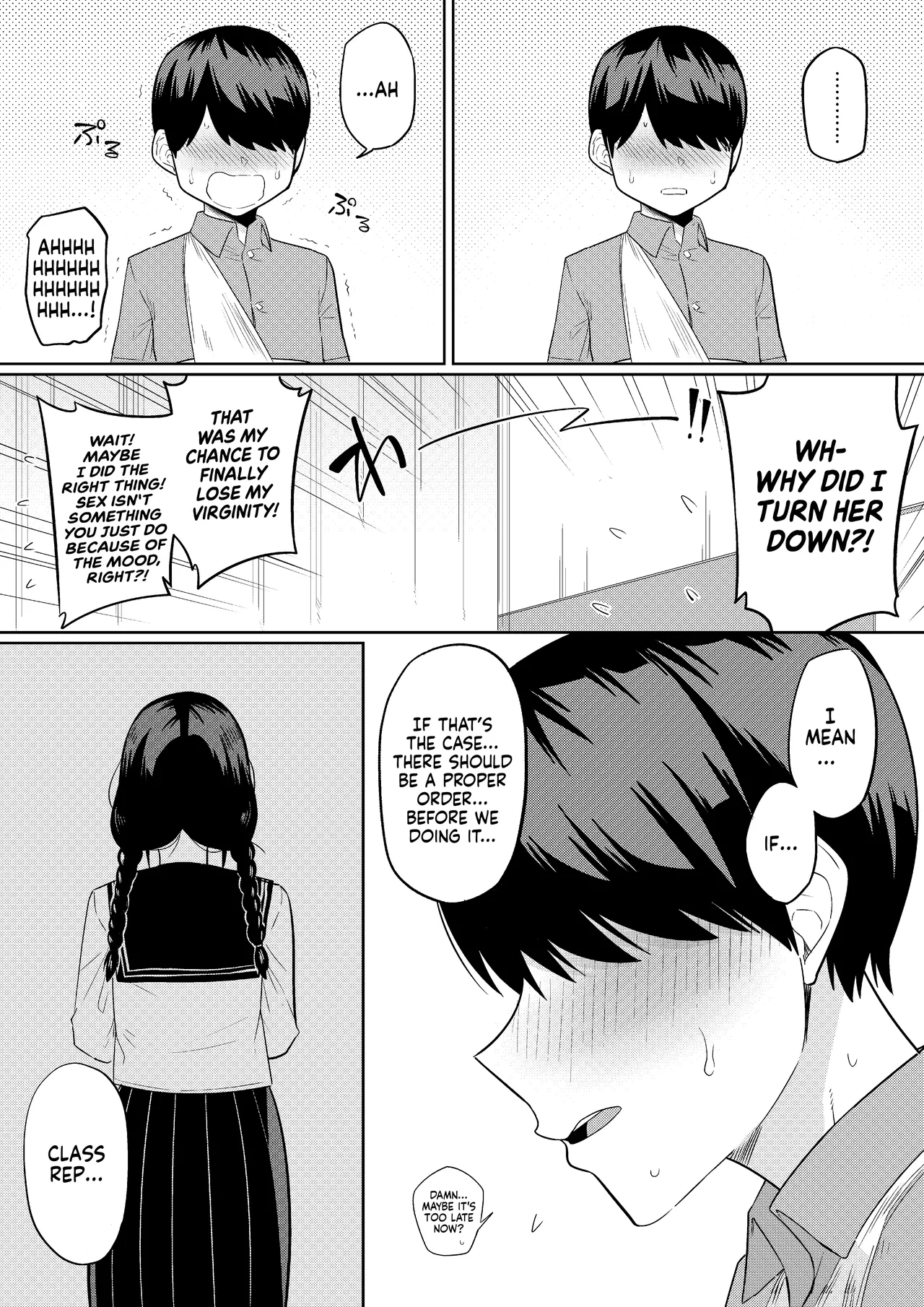 [Makosho]Sewayaki na Kyonyuu Gakkyuu Iinchou Sono 1-13 | The Kind and Caring Busty Class Rep Ch.1-13[English] [NudeSalad] (Ongoing) Page 40