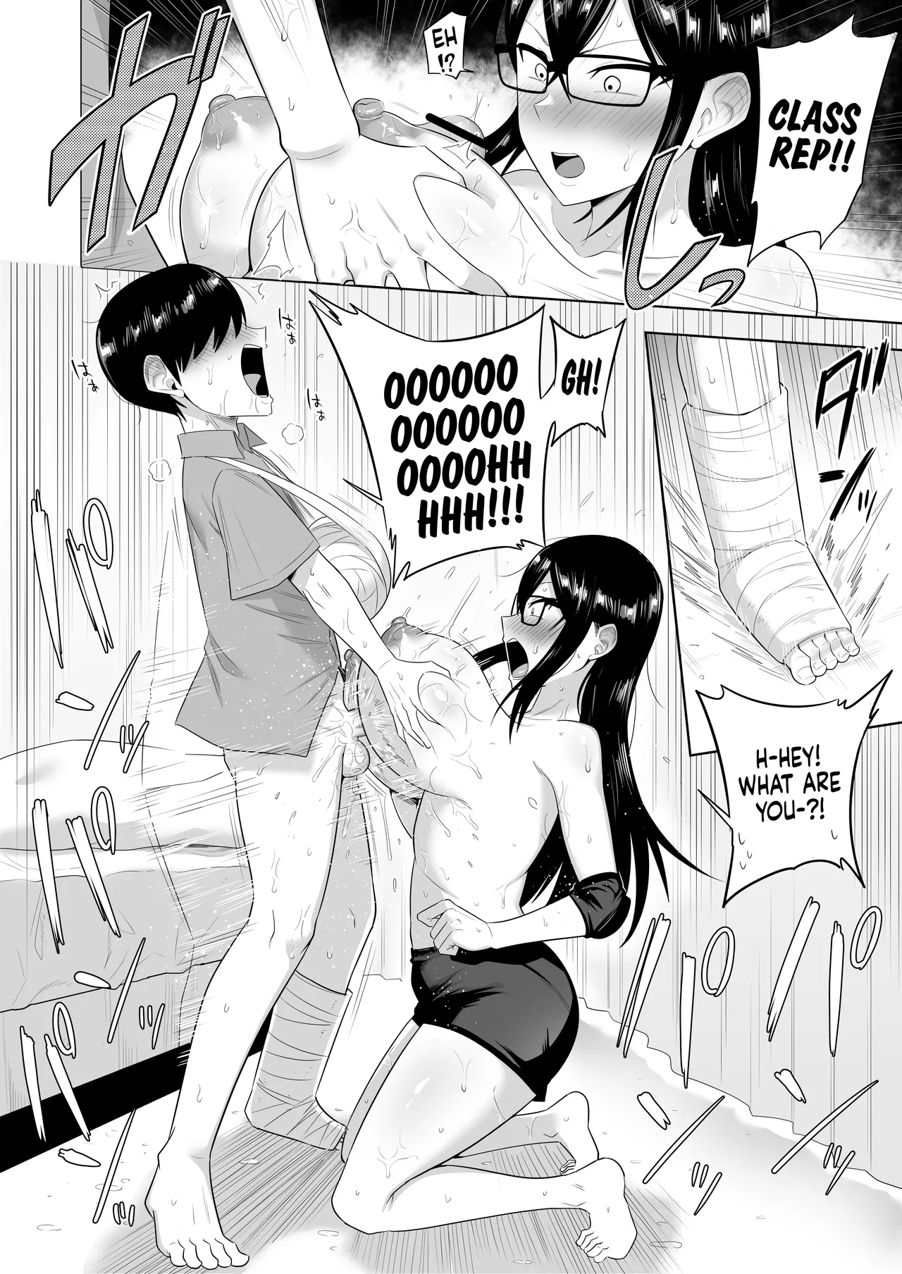 [Makosho]Sewayaki na Kyonyuu Gakkyuu Iinchou Sono 1-13 | The Kind and Caring Busty Class Rep Ch.1-13[English] [NudeSalad] (Ongoing) Page 57