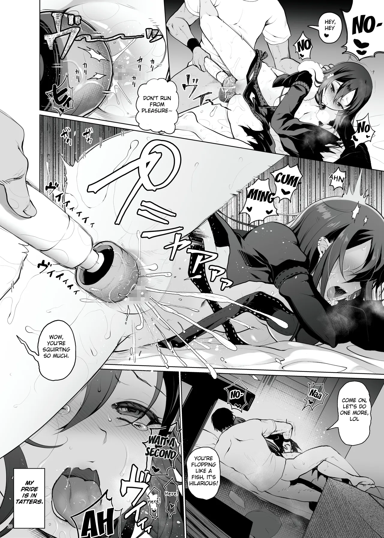 [Kuma-tan Flash! (Kumao Mofumofu)]Konya Sabishii Hinageshi wa(Fate/Grand Order) [English] [Digital] Page 20