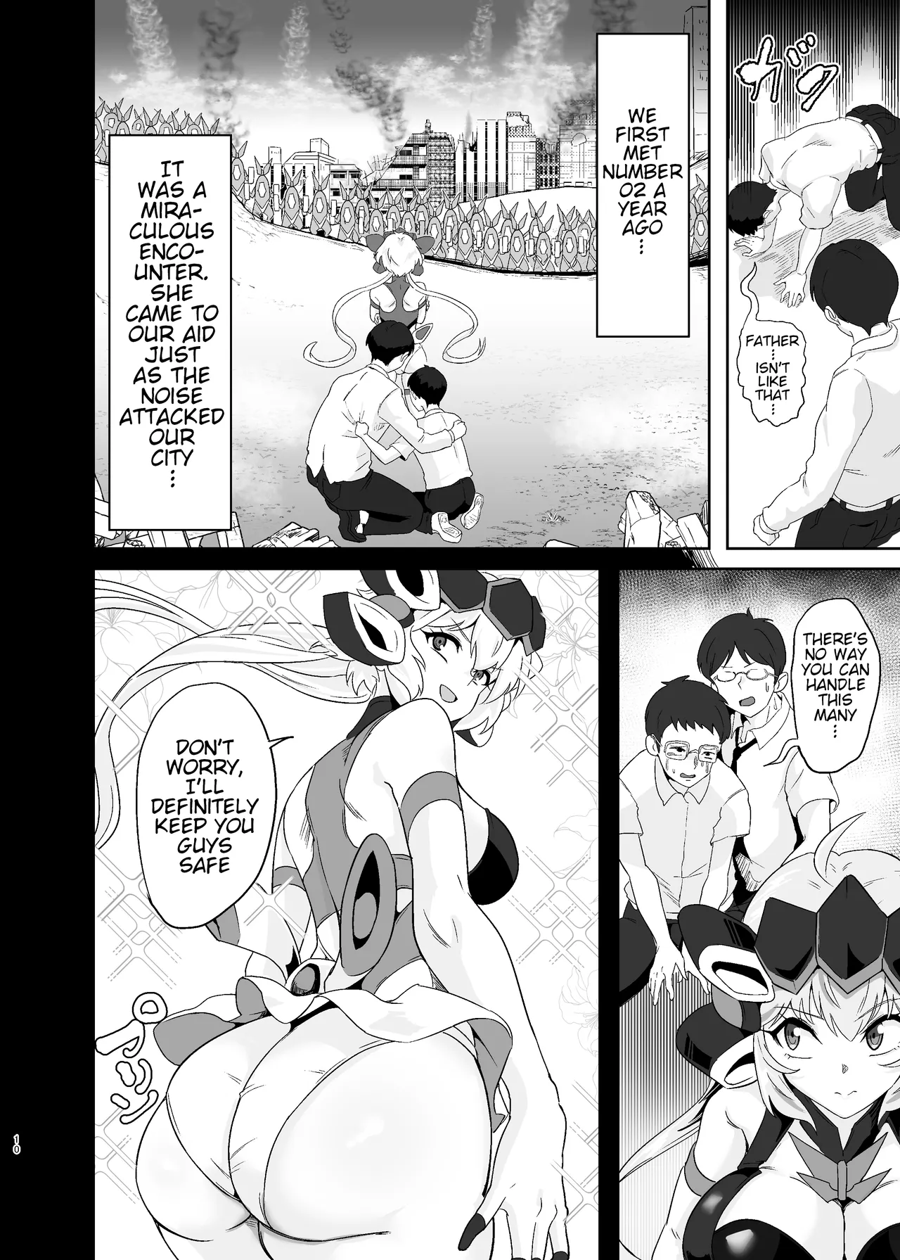 [Denshiko! (Outotsu Den)]Ochiteru Sousha Hirotte Mita www(Senki Zesshou Symphogear) [English] [Digital] Page 9