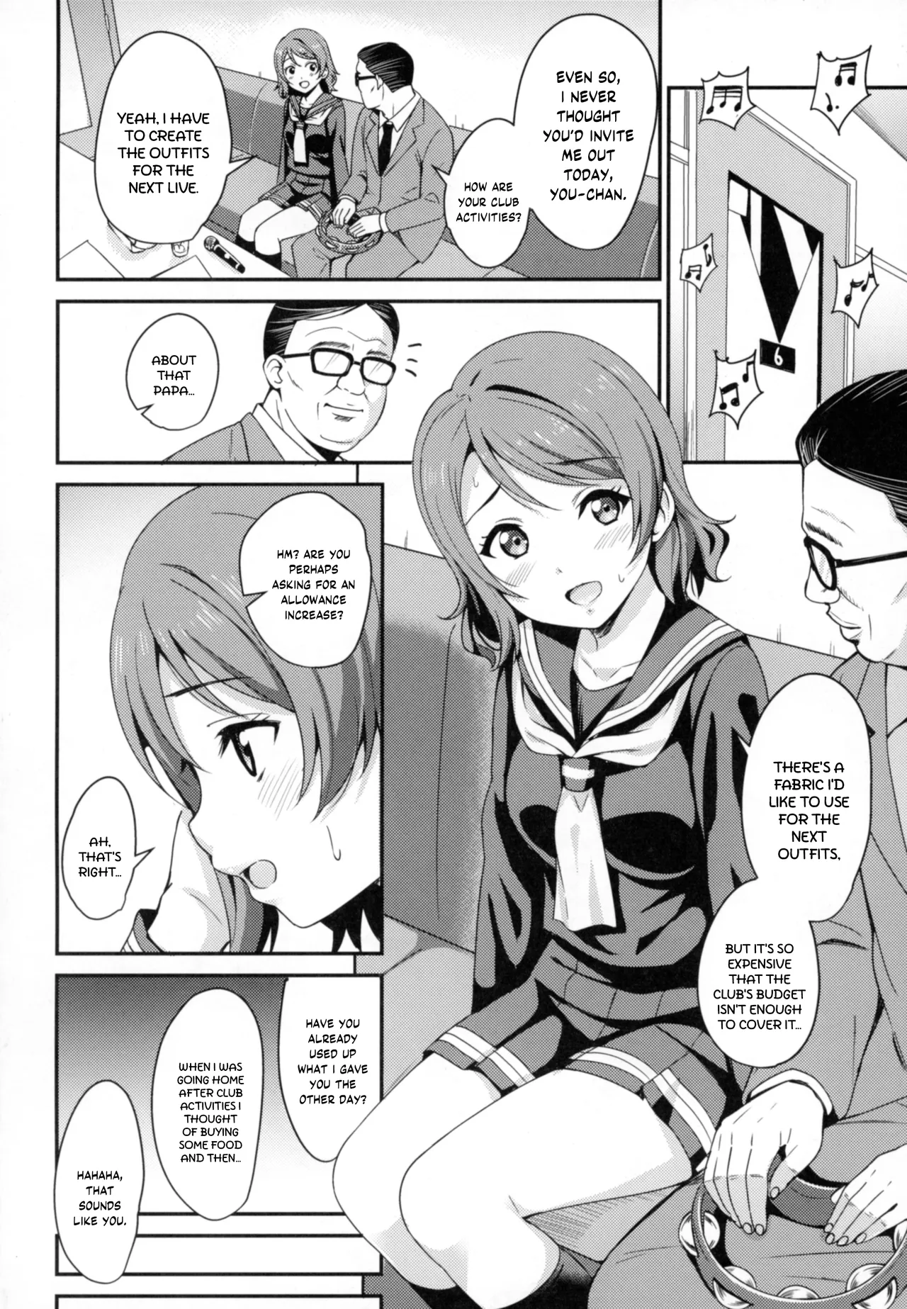[AGOITEI (Sankuro)]Papakatsu Yousoro(Love Live! Sunshine!!) [English] [YuushaNi] [Digital] Page 3
