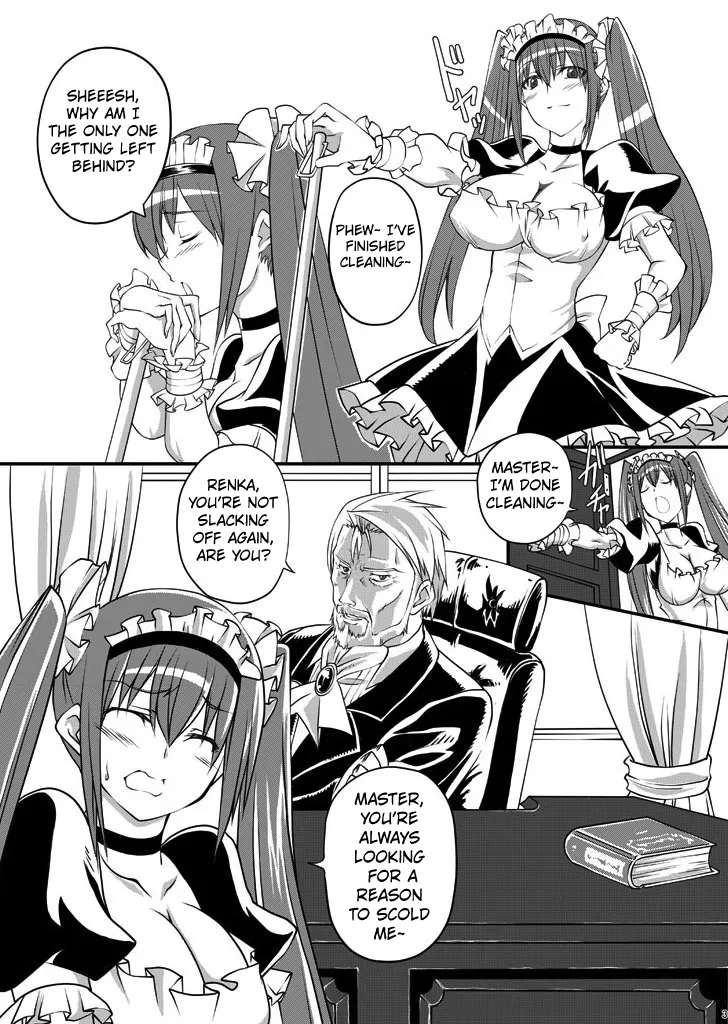 [Zensoku Rider (Tenzen Miyabi)]Juukan Maid[English] [Kuraudo] Page 4