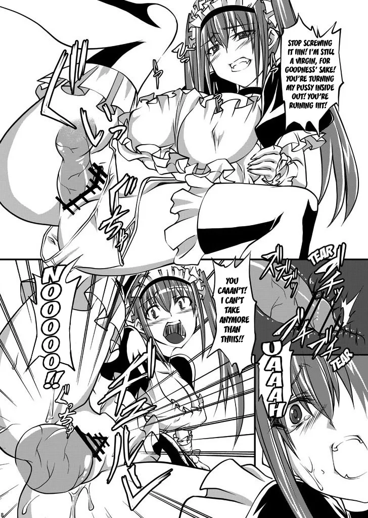 [Zensoku Rider (Tenzen Miyabi)]Juukan Maid[English] [Kuraudo] Page 9