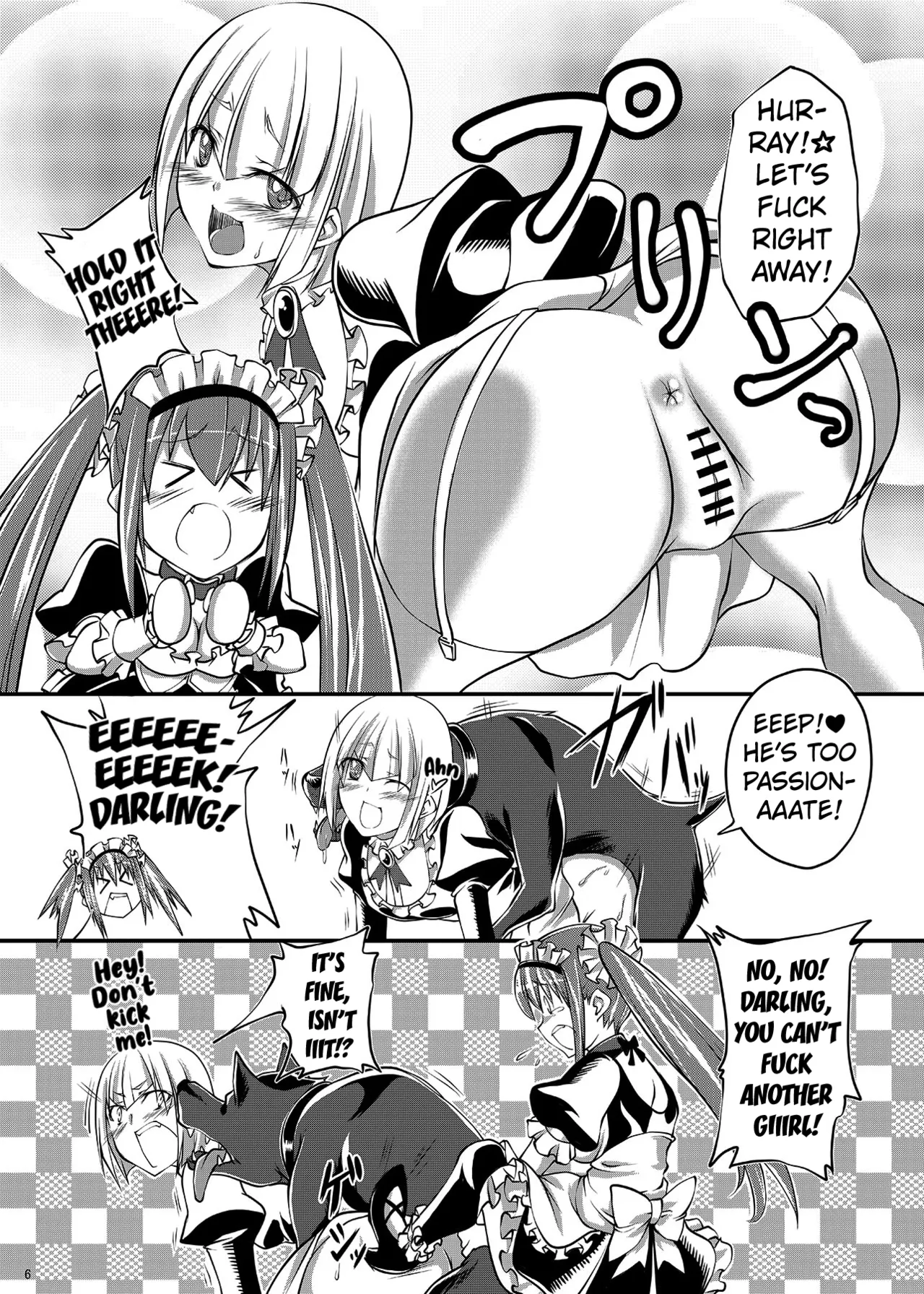 [Zensoku Rider (Tenzen Miyabi)]Juukan Maid 2[English] [Kuraudo] Page 6