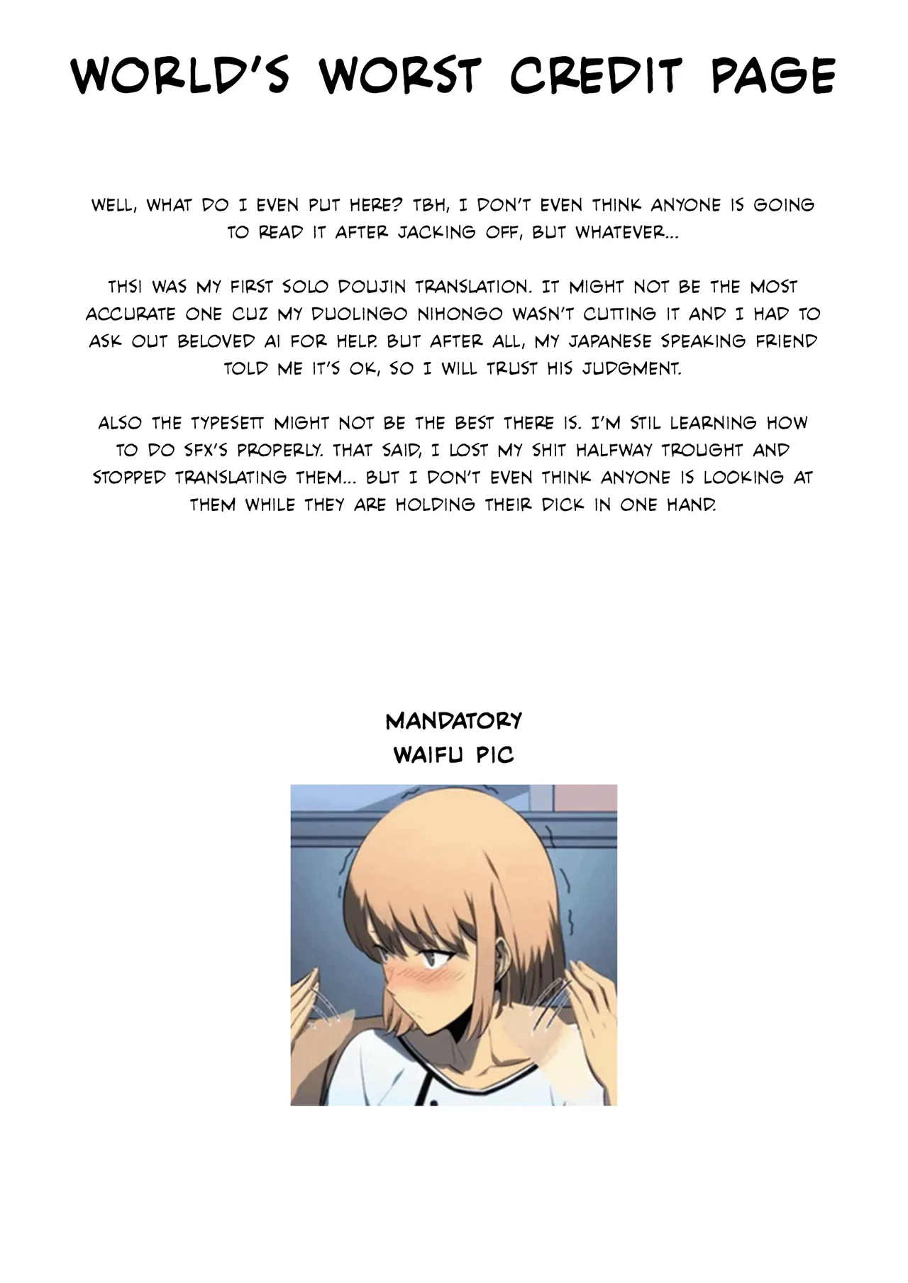 [ E-0)] [Mizugi Ibe]shun shizuku manga[arigatō! ! ! ](solo leveling !] Page 13