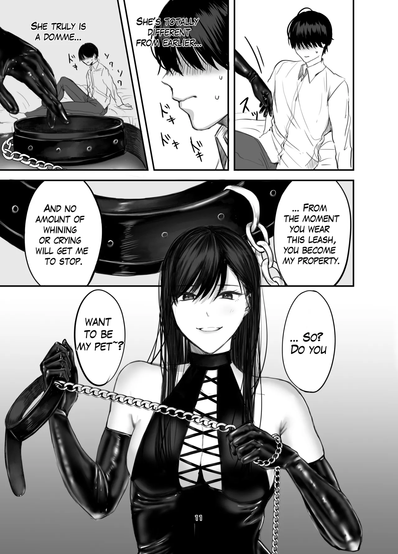 [Hirariha]The Story of How I Became an SNS Domme’s Pet 1 Page 10