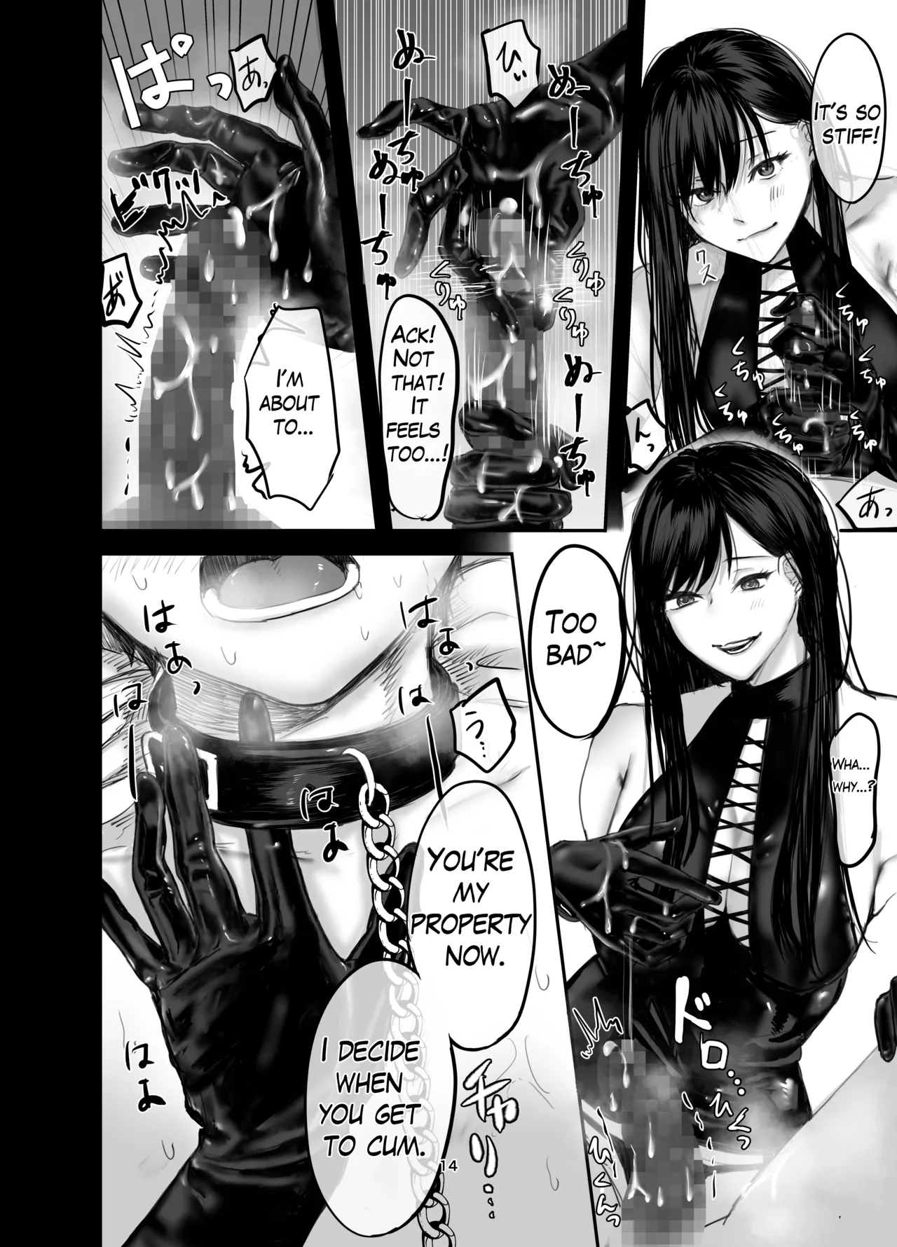[Hirariha]The Story of How I Became an SNS Domme’s Pet 1 Page 13