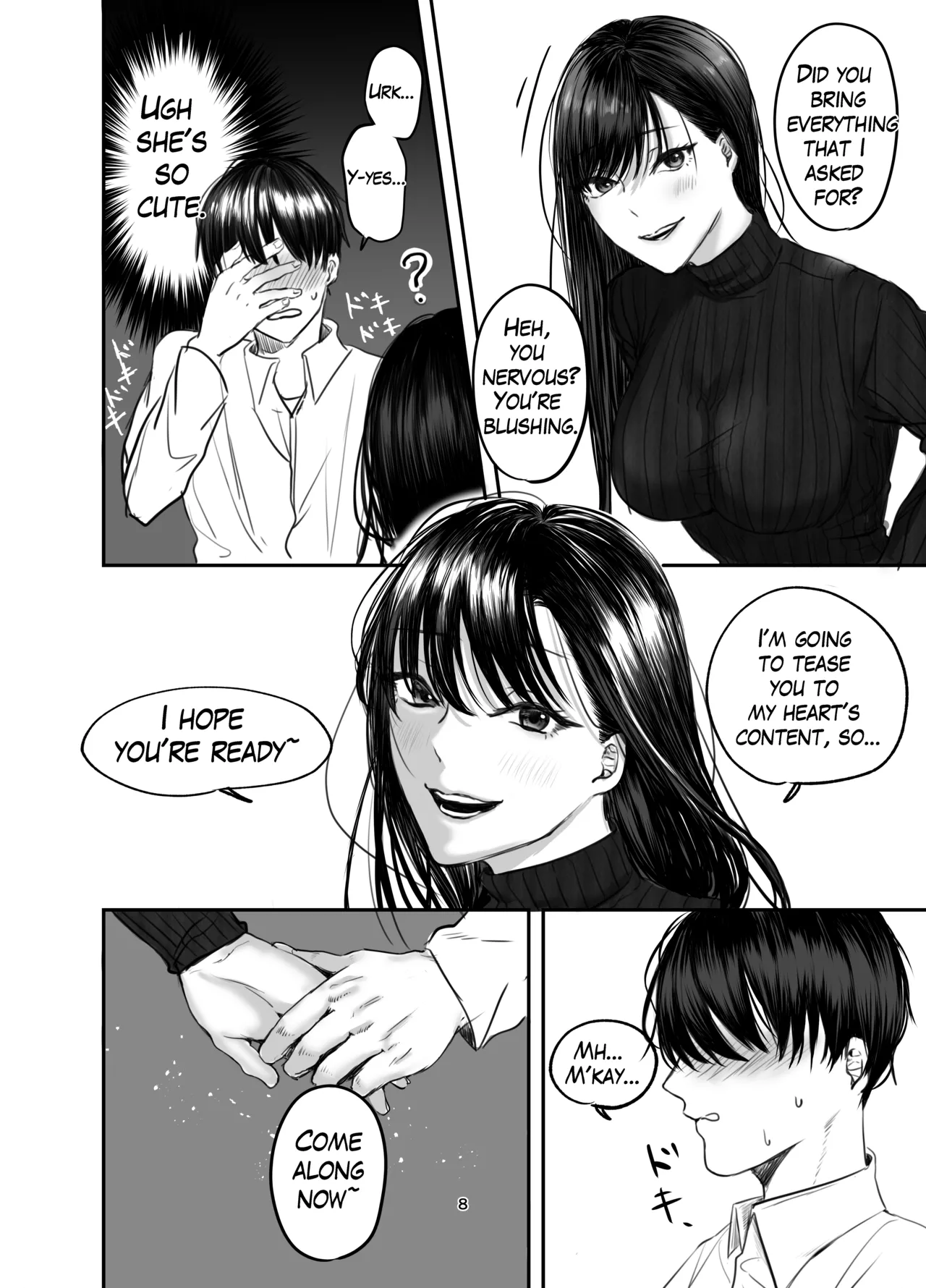 [Hirariha]The Story of How I Became an SNS Domme’s Pet 1 Page 7
