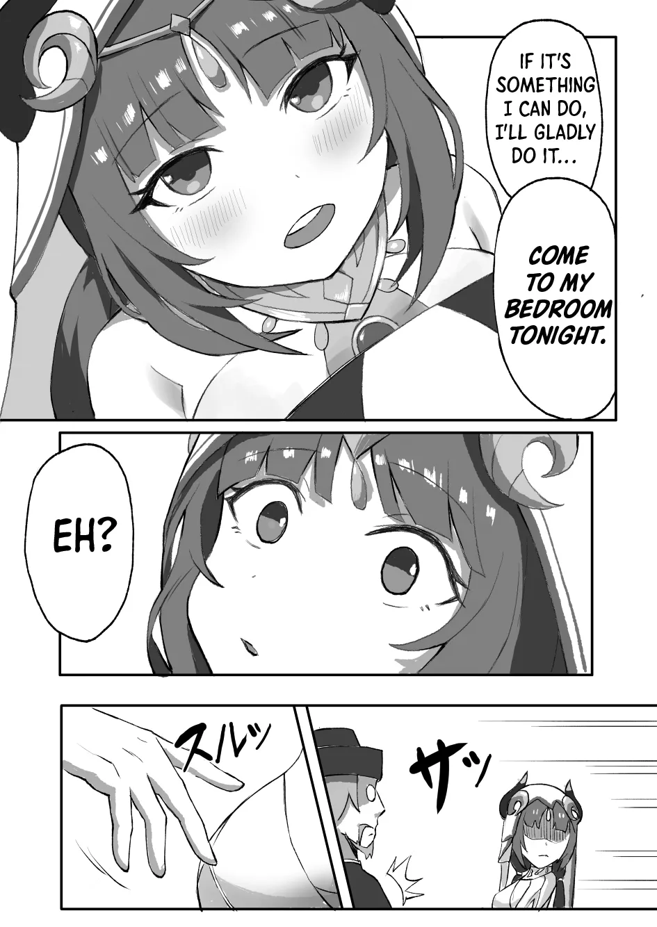 [KASABUTA]Ochita Hasu no Hana | The Fallen Lotus Flower(Genshin Impact) [English] [Shiro Translation] Page 4