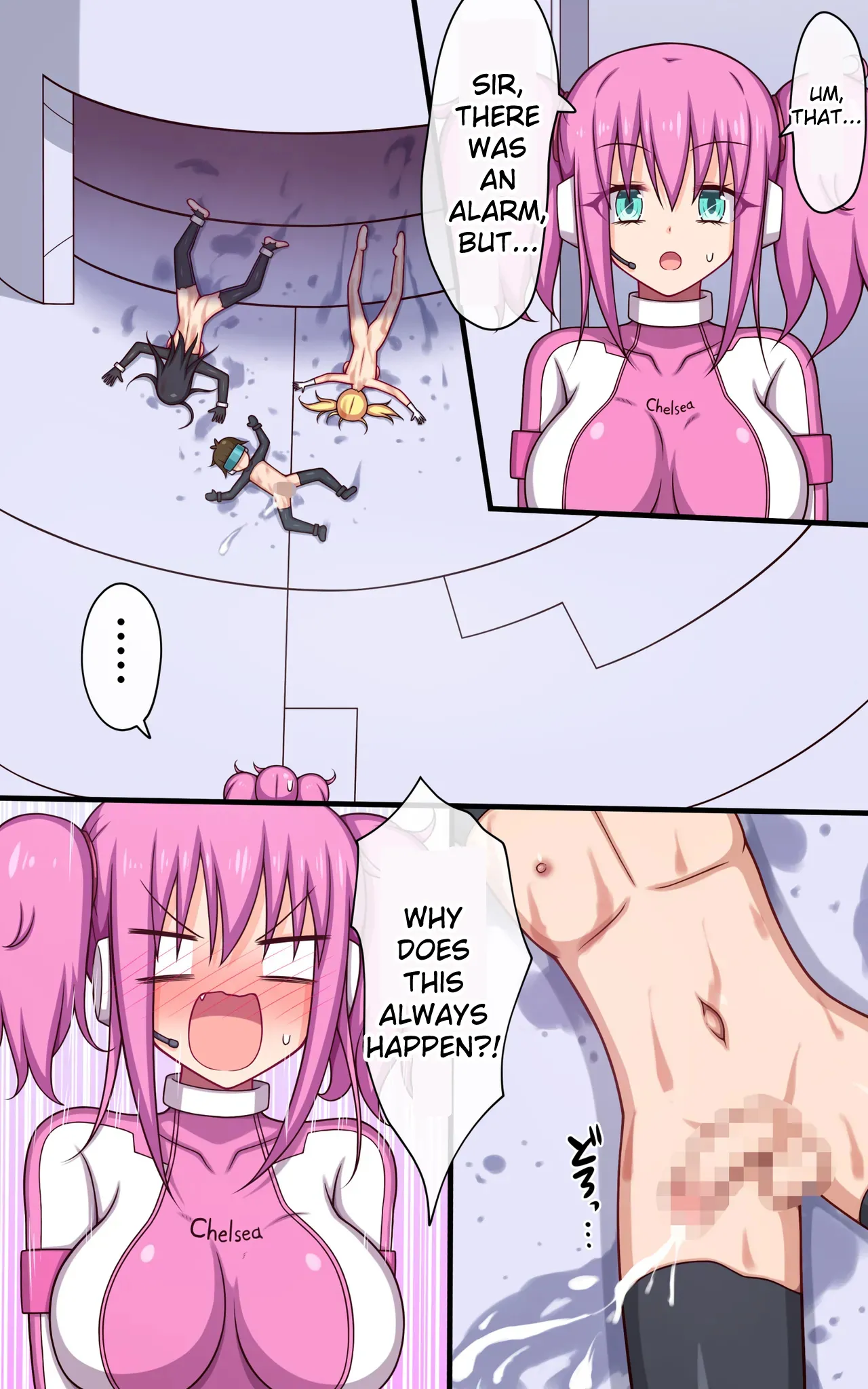 [Parity Nyuu]Kusuguri Robo-kan Kusuguri Jikkenshitsu de Haran no Ichinichi Hen | An eventful day at the tickling robot lab[English] Page 28