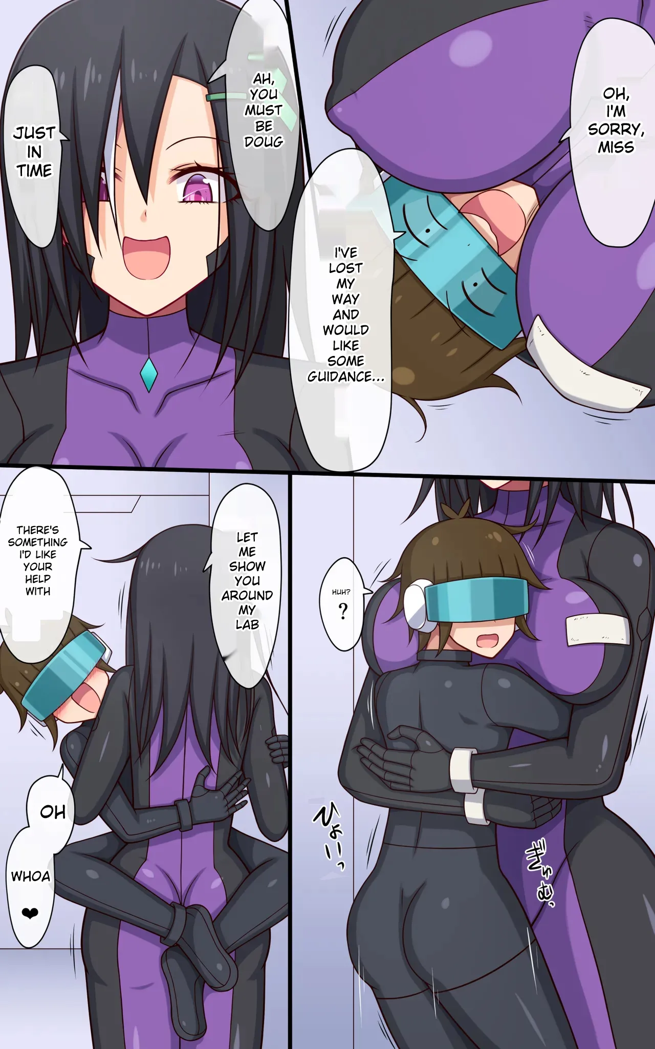 [Parity Nyuu]Kusuguri Robo-kan Kusuguri Jikkenshitsu de Haran no Ichinichi Hen | An eventful day at the tickling robot lab[English] Page 3
