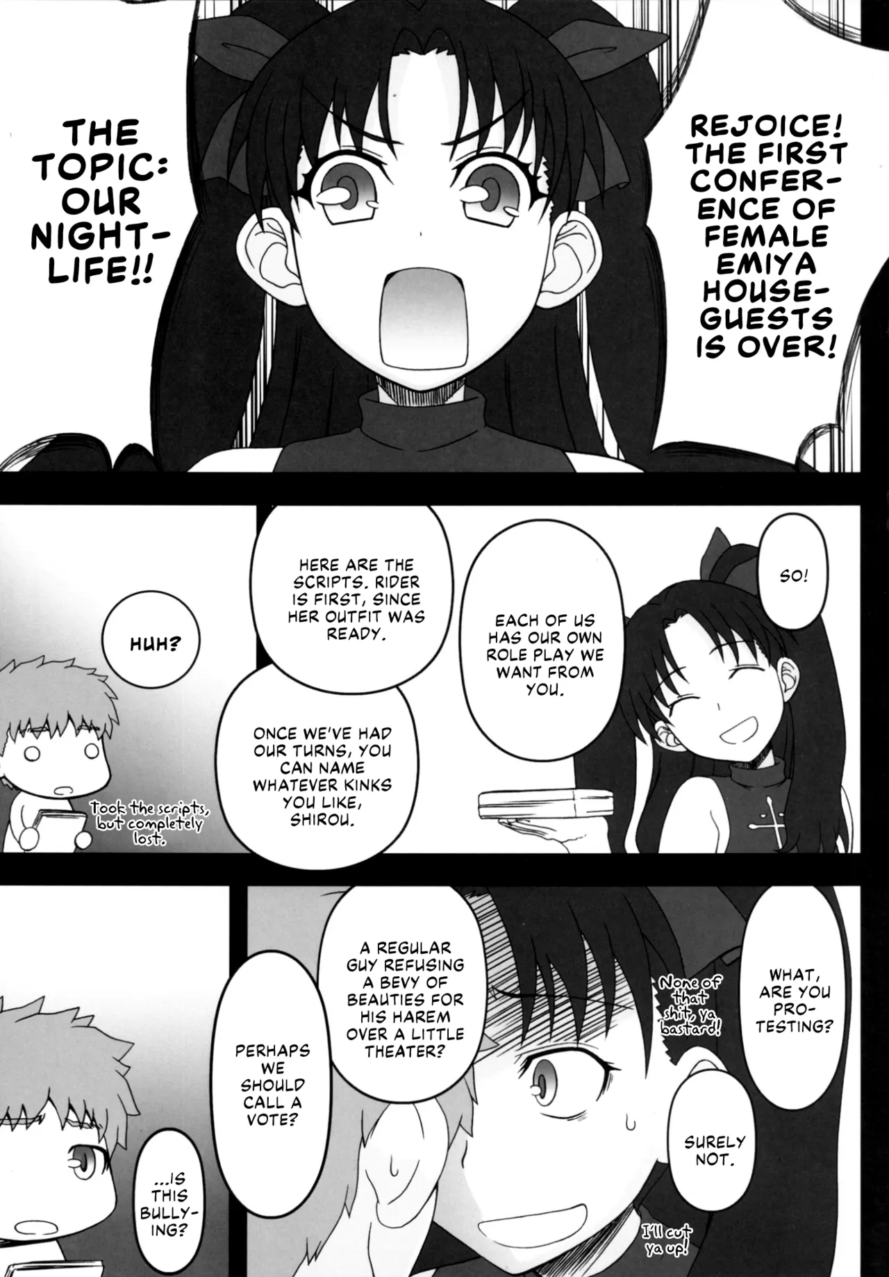(C88) [Gachinko Shobou (Kobanya Koban)]Rider-san ni Yobai wo Onegai Saremashita. (Zenpen) | Rider-san Invited Me Over at Night(Part 1) (Fate/stay night) [English] [EHCOVE] Page 4