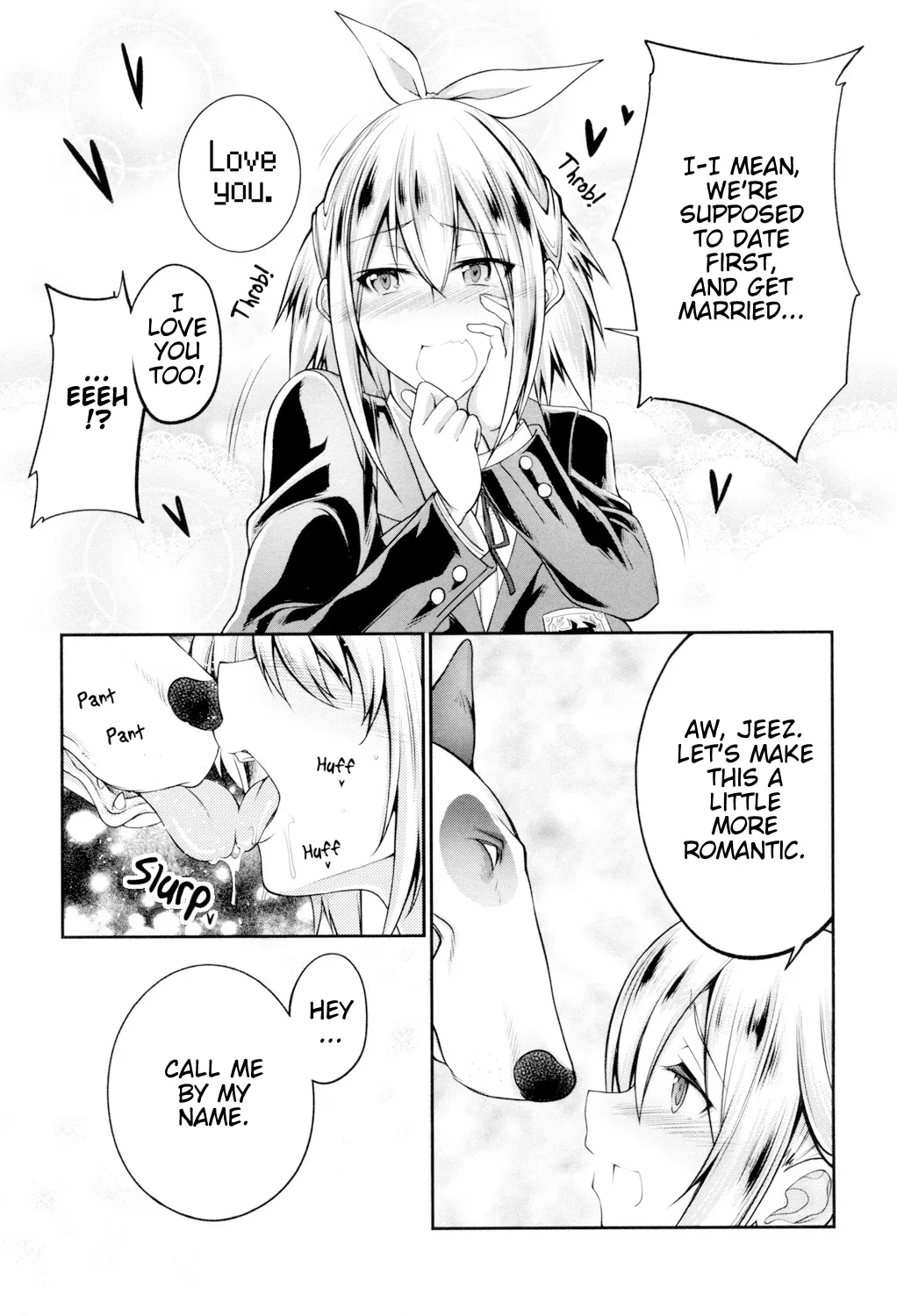 [Tenzen Miyabi]Kimochi ga Shiritai Honki! Honne! Inulingual! | I Want to Know How He Feels. His True Feelings! His True Wishes! Dog Lingual!(Juukan Koimonogatari) [English] [EHCOVE] Page 5