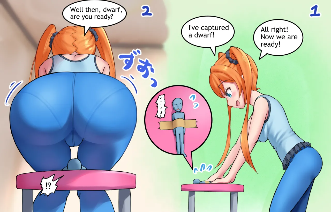 [Bunchi]Kobito to OriChara | Dwarf and Original Character[English] Page 1
