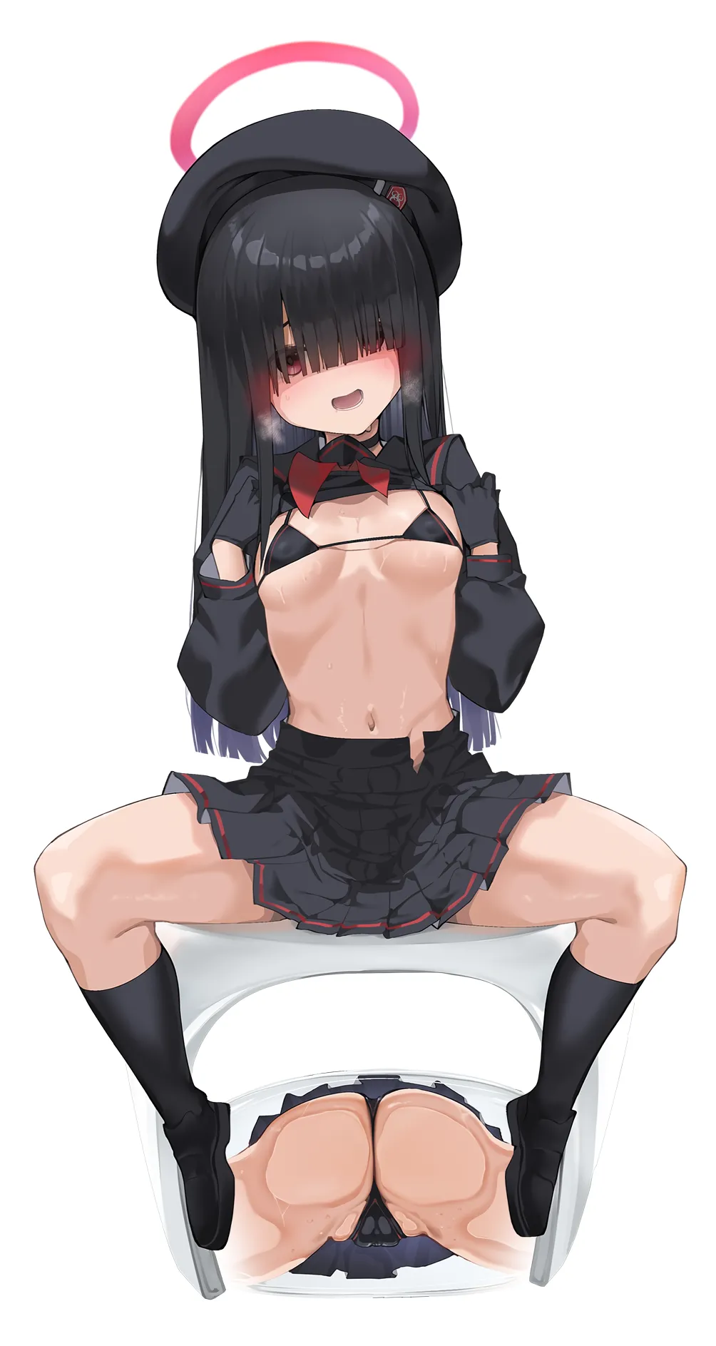 [Armadillo (Renji, Daiji)]Tamari ni Tamatta Seiyoku Uketomemasu Sensei no Koto ga Daisukidakara... Seishori Schedule Go-Youi Shimashita 3 ーI’ll Handle Your Pent-Up Lust! Sensei! We Really Love You, So... We’ve Come Up With A Way To... Relieve You❤ 3(Blue Archive) [English] [head empty] Page 23