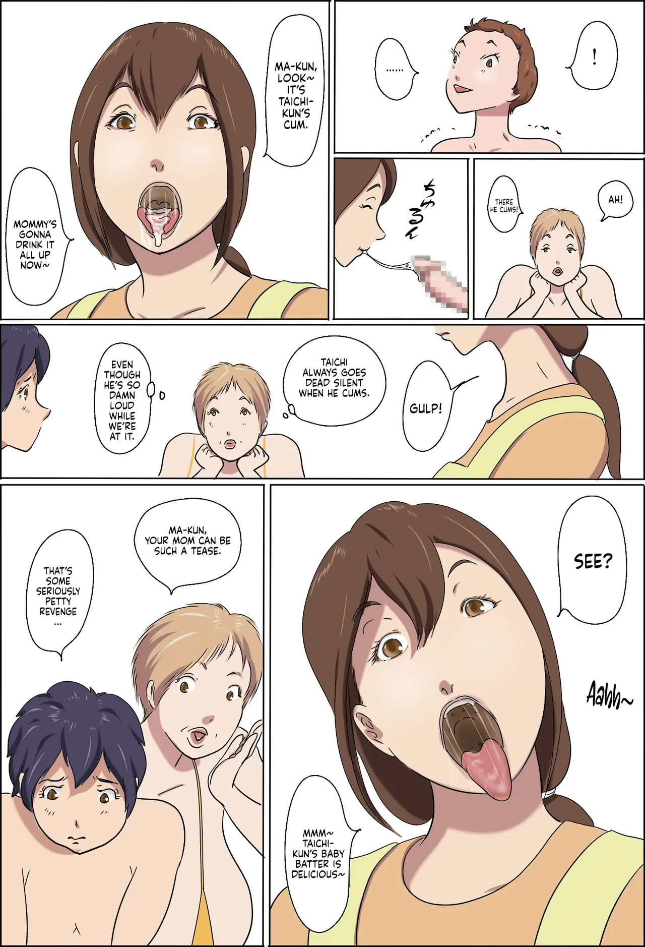 [Zenmai Kourogi]Kazoku Taikou Mahjan Taikai | Mahjong Showdown[English] [Sonarin迫] Page 11