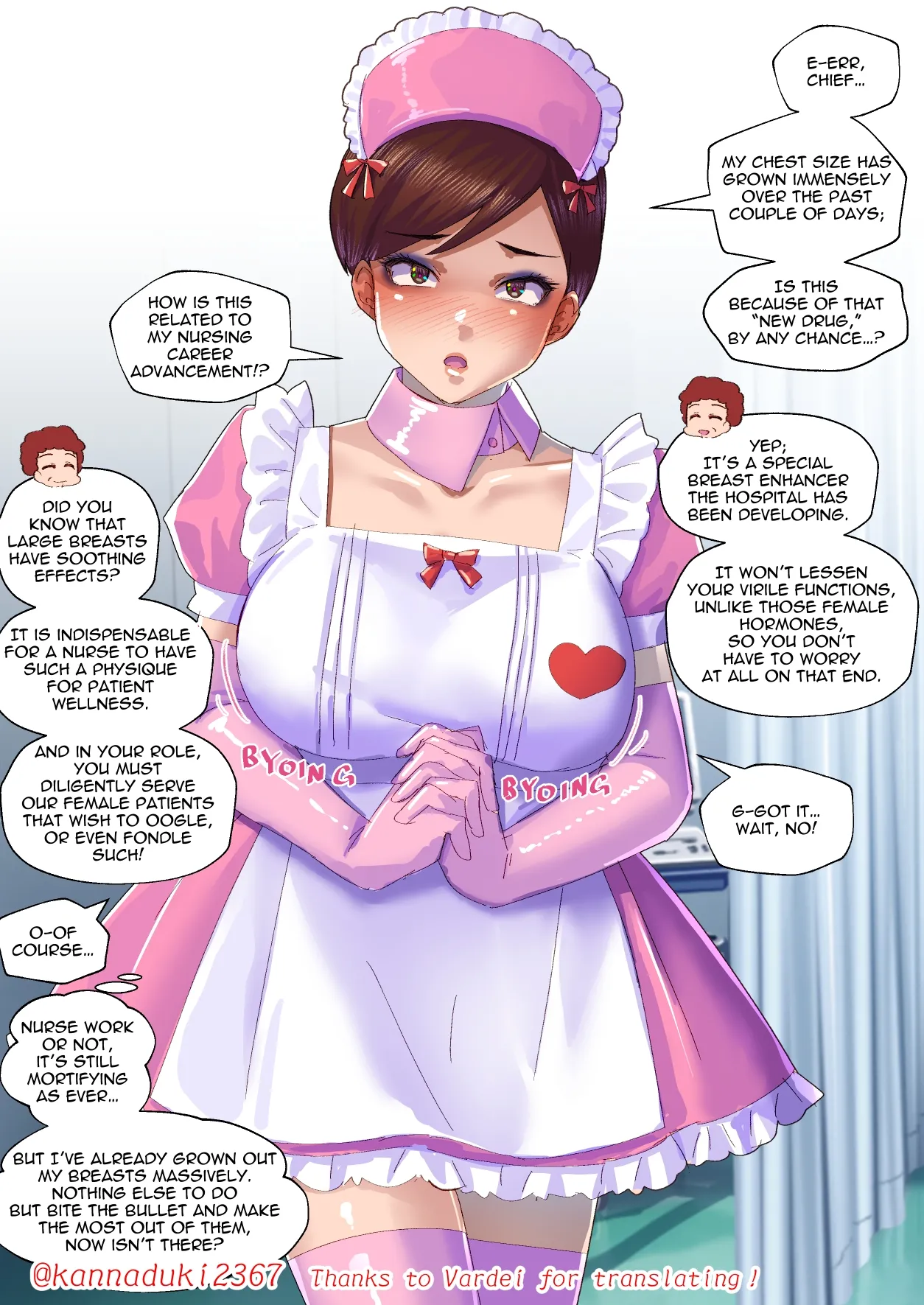 [Jugatsu Usagi]It's Part of the Job Page 9