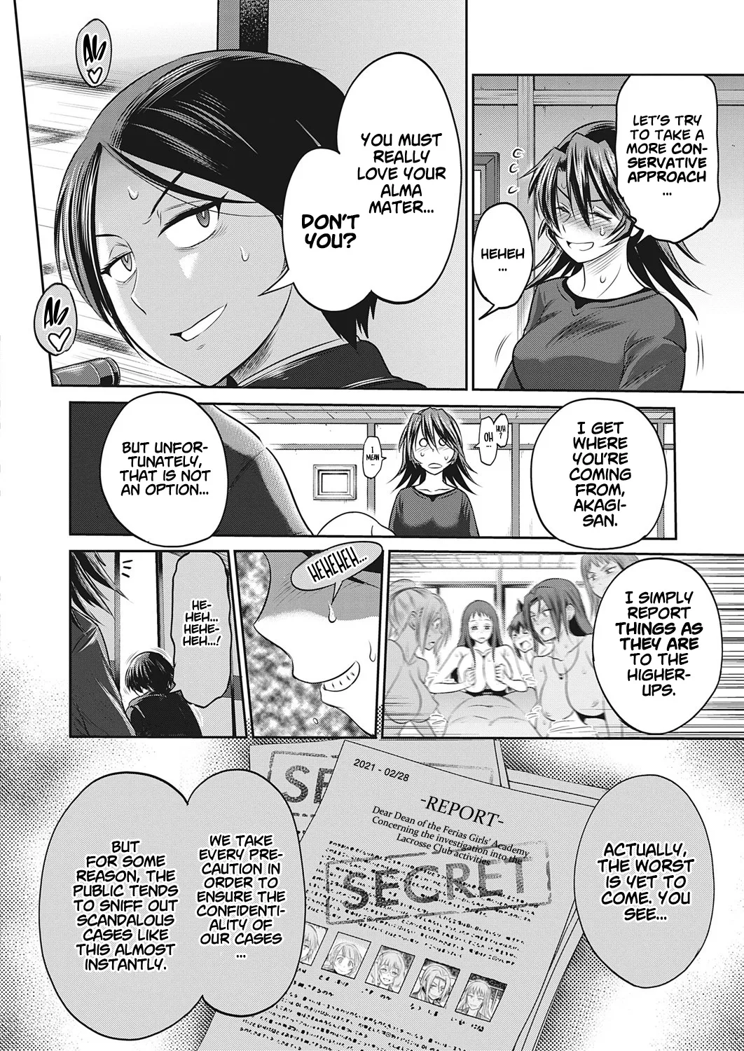 [DISTANCE]Joshi Luck! 2 Years Later 4[English] Page 154