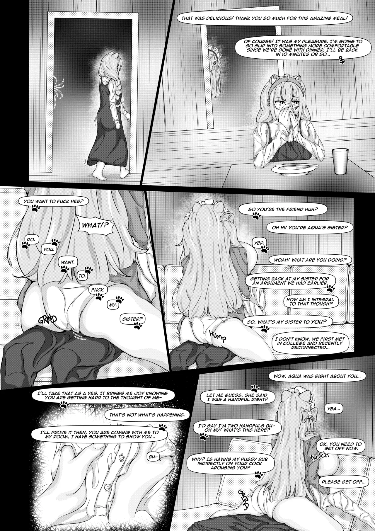 [normandy]Minato Aqua x Yuuki Sakuna(Minato Aqua, Yuuki Sakuna) [English] Page 7