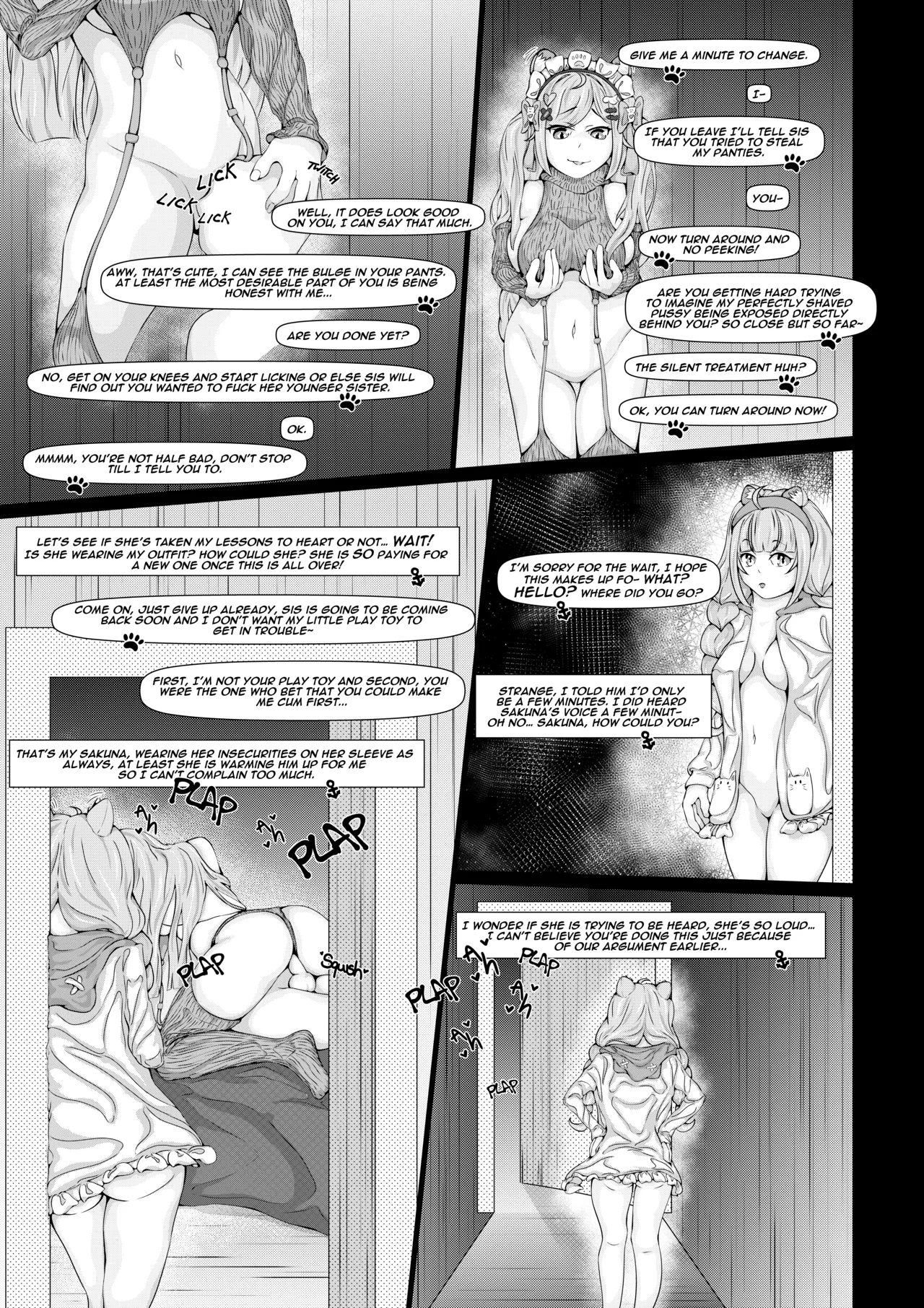 [normandy]Minato Aqua x Yuuki Sakuna(Minato Aqua, Yuuki Sakuna) [English] Page 8