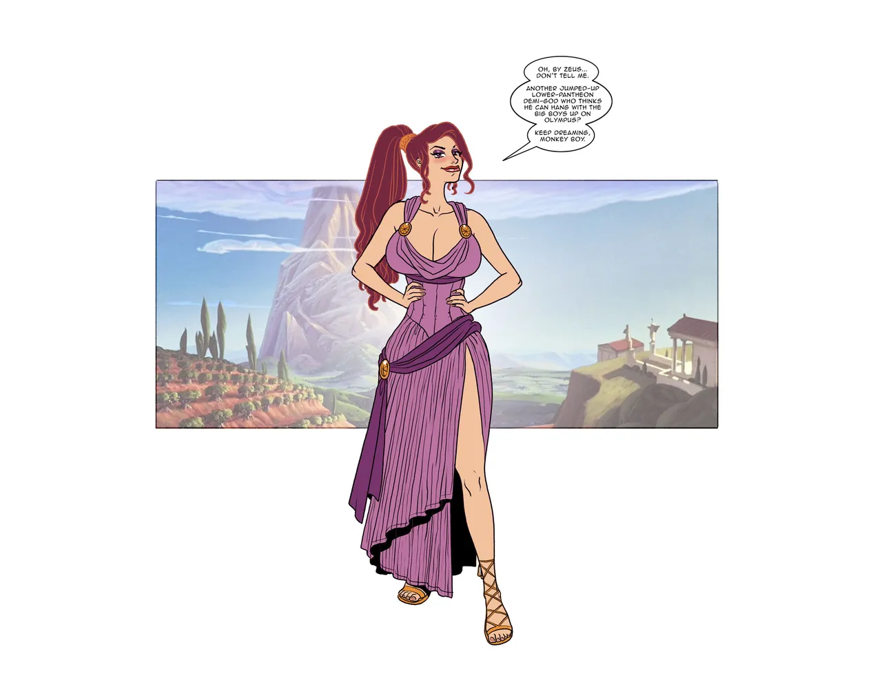 Megara vs baba Page 1