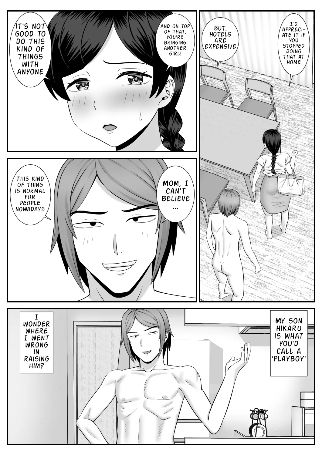 [Aramaa]Sexless no Hahaoya ga Yarichin no Musuko ni Semarareru[English] [SongSoMi] Page 6
