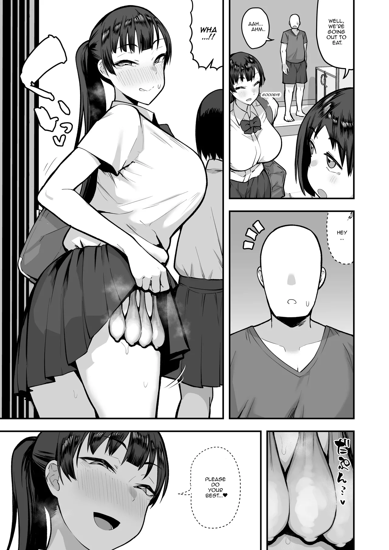 [Anon's Flood Myth (Anon 2-okunen)]Imouto no Tomodachi ga Dosukebe Taishuu Feti Sugite, InCha no Ore to Kikenbi Nakadashi Hamemakuri[English] [Lewd Rider Ero] [Decensored] Page 37