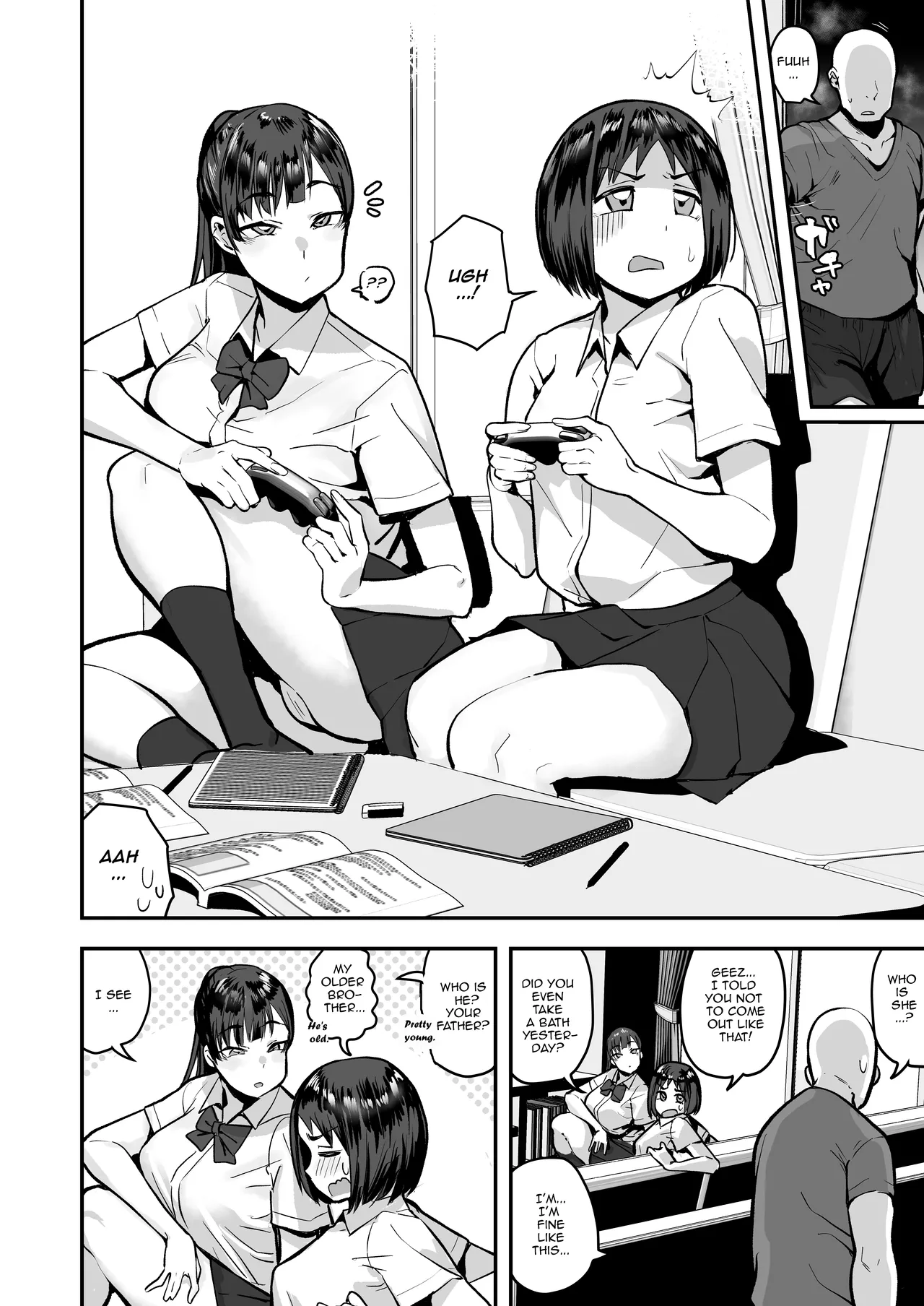 [Anon's Flood Myth (Anon 2-okunen)]Imouto no Tomodachi ga Dosukebe Taishuu Feti Sugite, InCha no Ore to Kikenbi Nakadashi Hamemakuri[English] [Lewd Rider Ero] [Decensored] Page 4