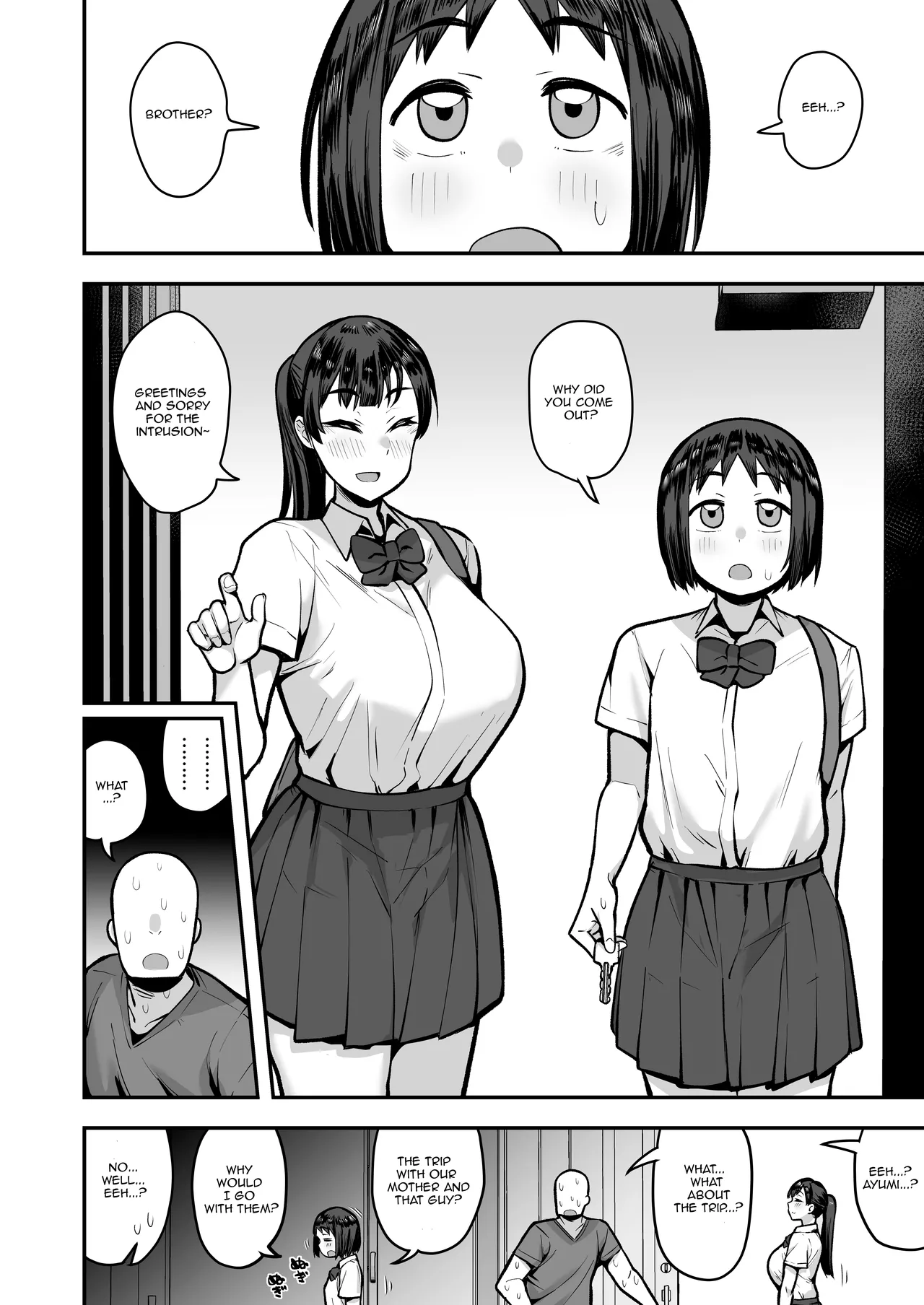 [Anon's Flood Myth (Anon 2-okunen)]Imouto no Tomodachi ga Dosukebe Taishuu Feti Sugite, InCha no Ore to Kikenbi Nakadashi Hamemakuri[English] [Lewd Rider Ero] [Decensored] Page 40