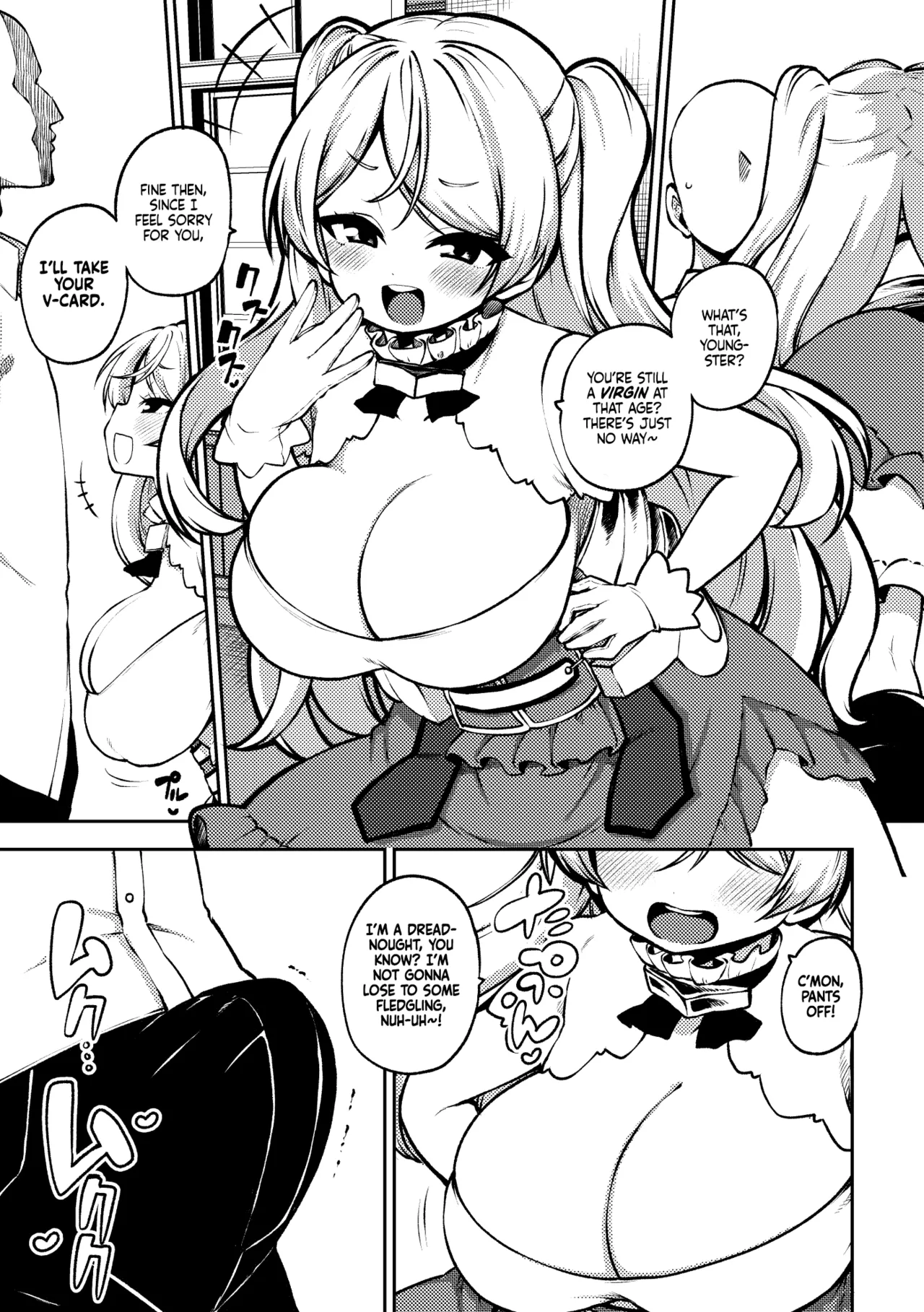 [Himajin no Izu]Conte di Cavour Nuovo(Hairless + Hairy Ver.) (Kantai Collection -KanColle-) [English] [Ne-Kai Agenda] Page 1