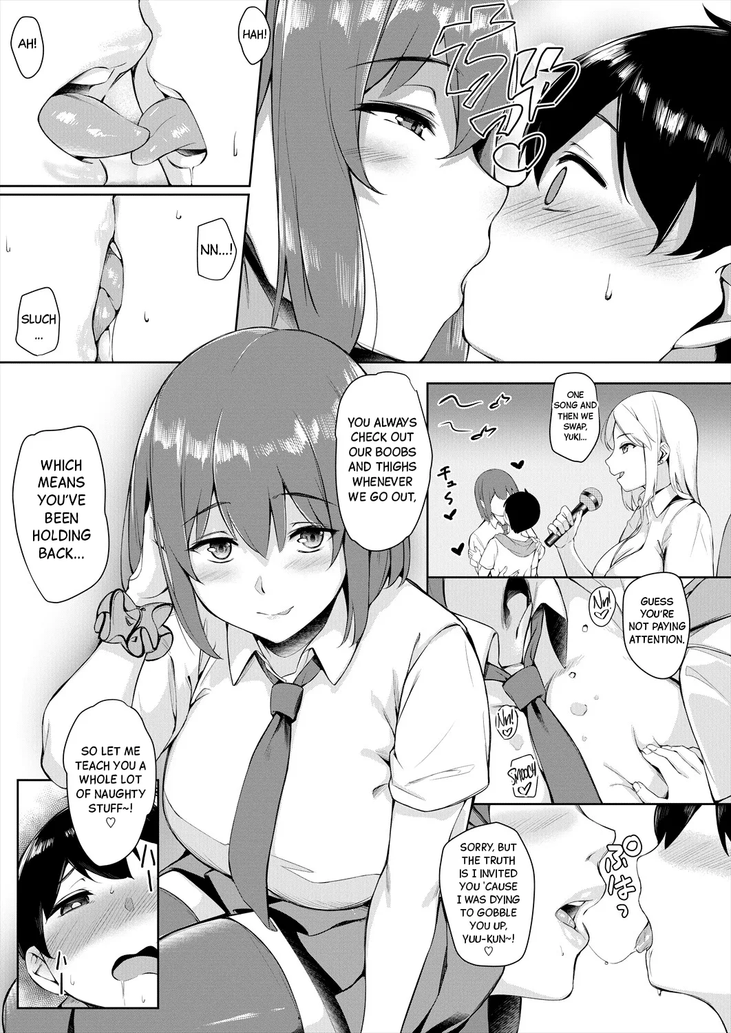 [Naha 78]Boku no Shiranaikoto in Karaoke Box | The Stuff I Haven't tried yet - in a Karaoke Box(COMIC Mugen Tensei 2024-02) [English] [Black Grimoires] [Digital] Page 7