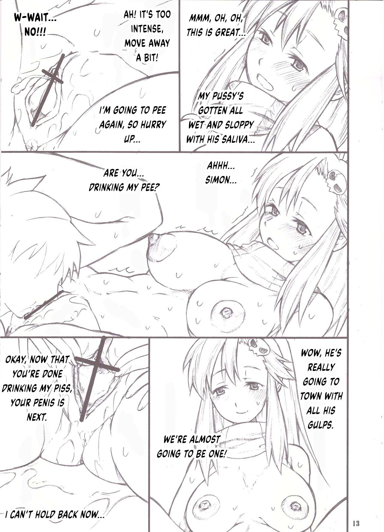(SC36) [TTT (Miharu)]Yokohumi(Tengen Toppa Gurren Lagann) [English] [Your Deer Friends REDACTED] Page 13