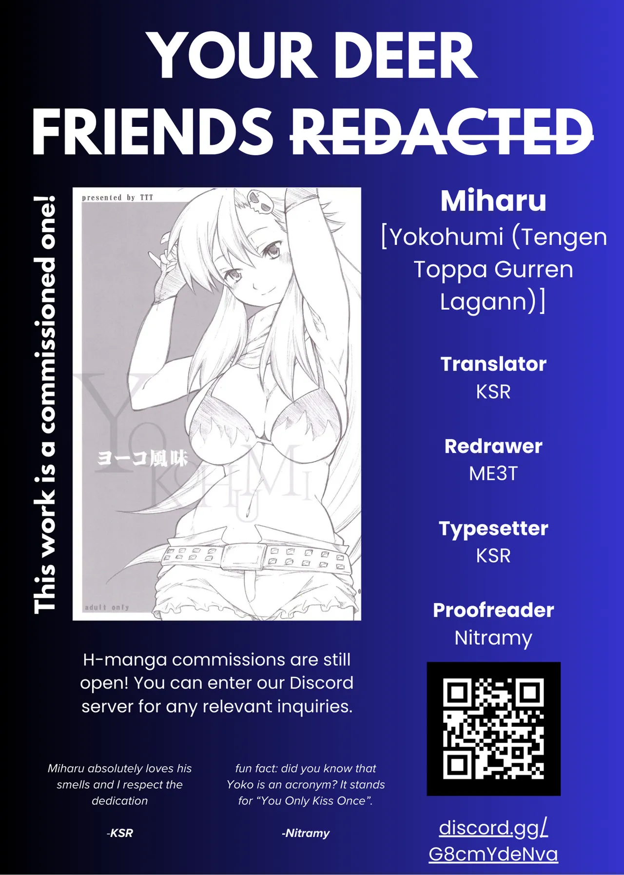 (SC36) [TTT (Miharu)]Yokohumi(Tengen Toppa Gurren Lagann) [English] [Your Deer Friends REDACTED] Page 21