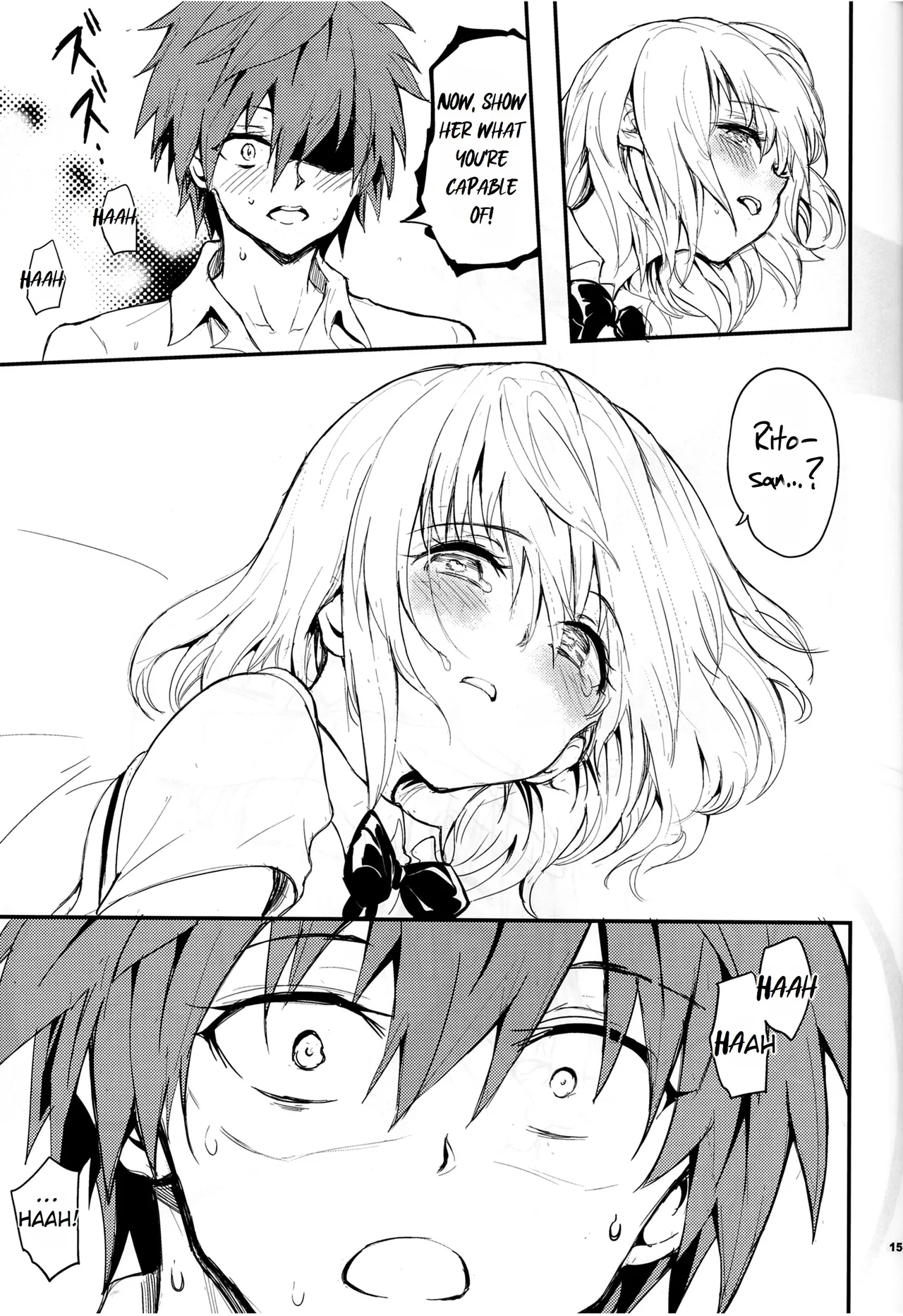(C105) [Kyockchokyock (Kyockcho)]Harem Kyouiku - My Harem Education(To LOVE-Ru Darkness) [English] [Rei Scans] Page 14