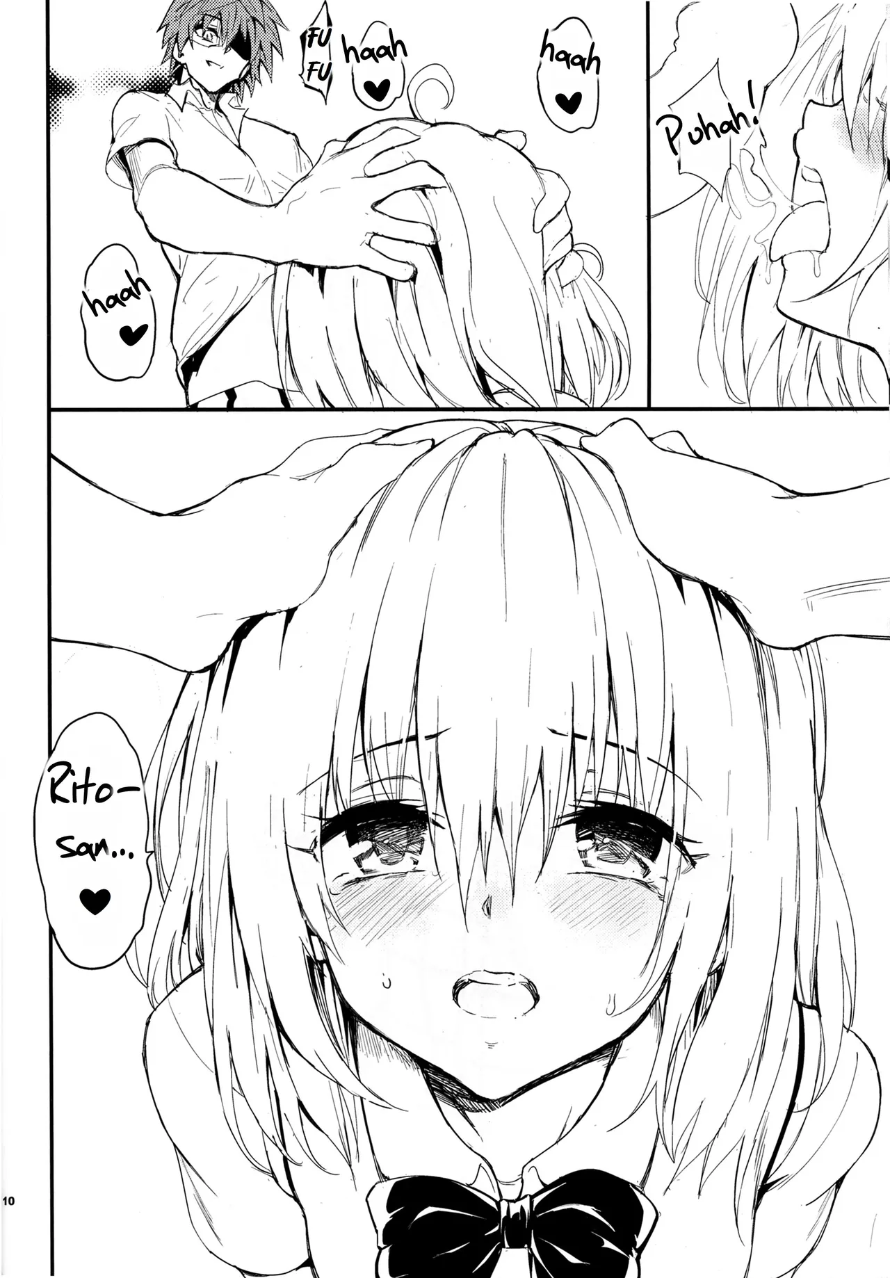 (C105) [Kyockchokyock (Kyockcho)]Harem Kyouiku - My Harem Education(To LOVE-Ru Darkness) [English] [Rei Scans] Page 9
