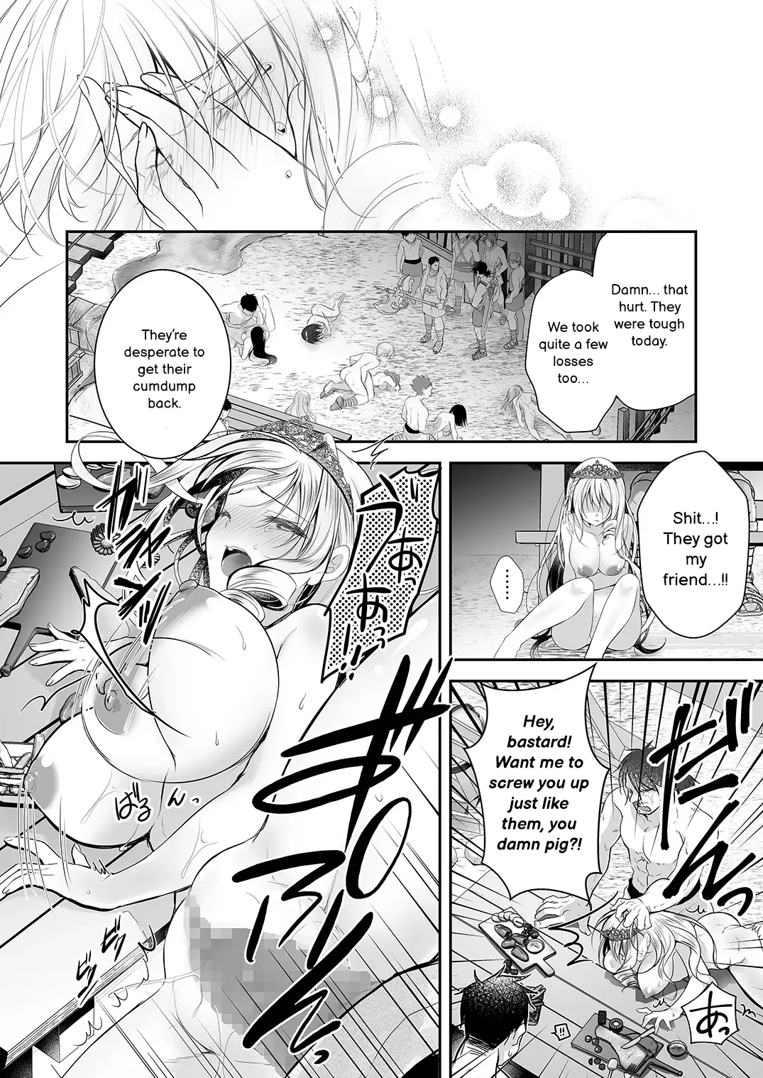 [NANACAN (Nanaca Mai)]Isekai Rinkan 2 ~Kouki naru Hime Kishi ga Banzoku Chinpo ni Kussuru Wake ga!~ | Isekai Gangrape 2 ~There is No Way A Dignified Princess Knight Succumbs to The Barbarian's Dick~[English] [MTL] [Digital] Page 23