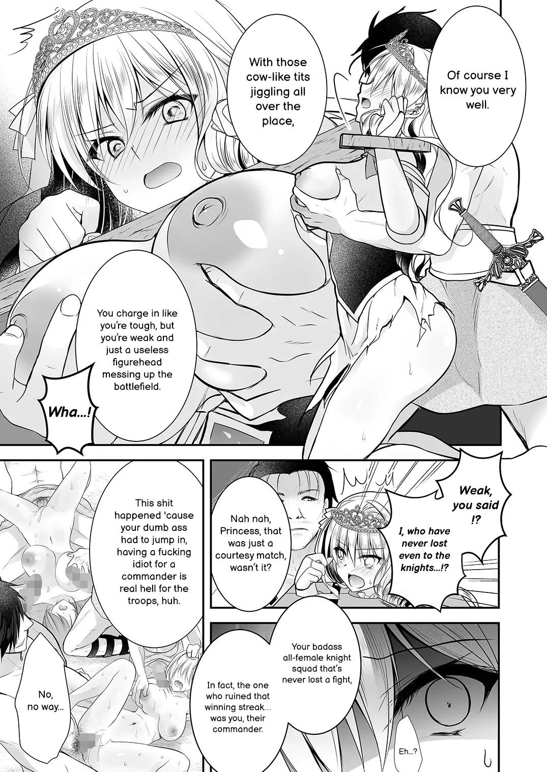 [NANACAN (Nanaca Mai)]Isekai Rinkan 2 ~Kouki naru Hime Kishi ga Banzoku Chinpo ni Kussuru Wake ga!~ | Isekai Gangrape 2 ~There is No Way A Dignified Princess Knight Succumbs to The Barbarian's Dick~[English] [MTL] [Digital] Page 8
