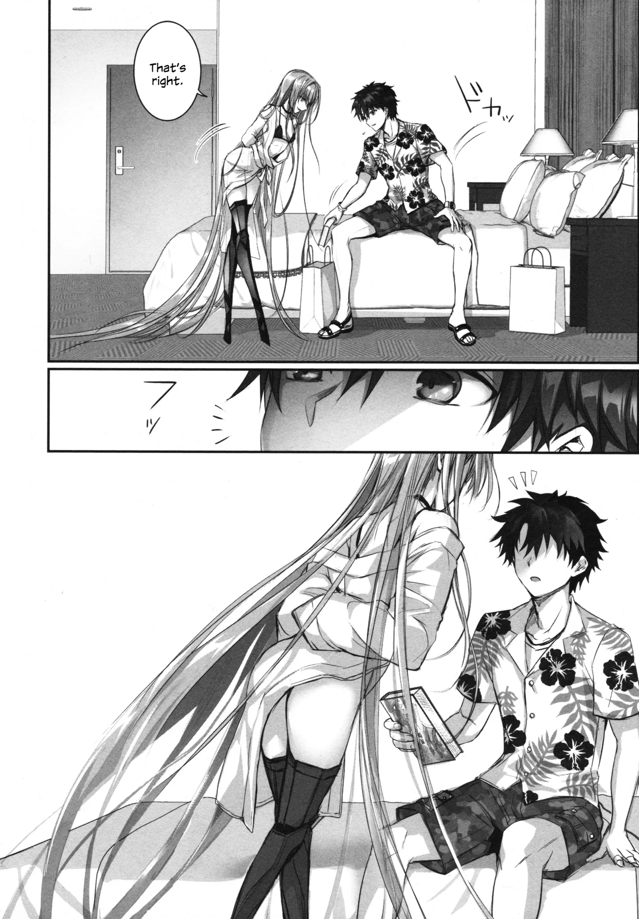 (C104) [3V2Umezakoori70 (Midou Pengin)]Meltryllis Soushuuhen "ALL DRAIN"(Fate/Grand Order) [English] [SDTLs] Page 116