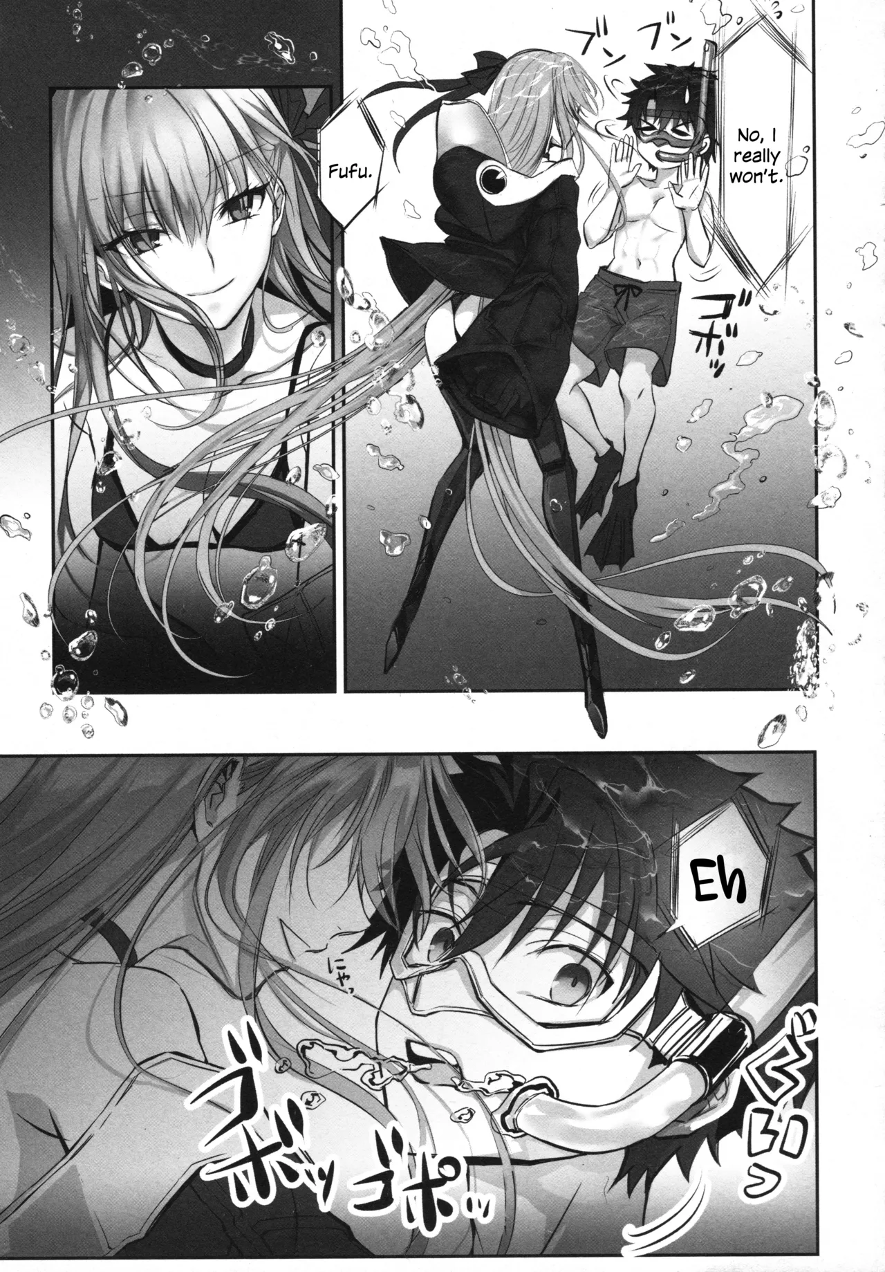 (C104) [3V2Umezakoori70 (Midou Pengin)]Meltryllis Soushuuhen "ALL DRAIN"(Fate/Grand Order) [English] [SDTLs] Page 143