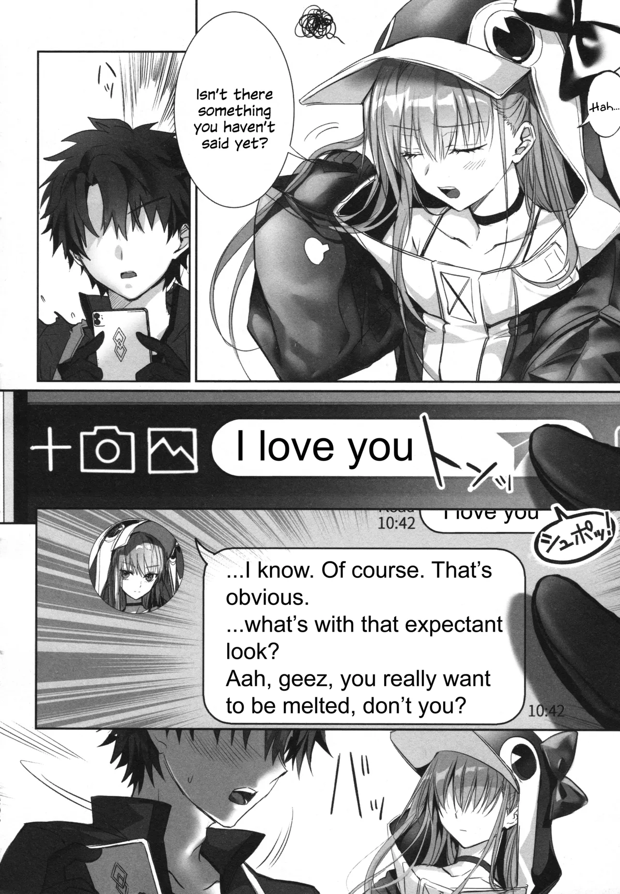 (C104) [3V2Umezakoori70 (Midou Pengin)]Meltryllis Soushuuhen "ALL DRAIN"(Fate/Grand Order) [English] [SDTLs] Page 206