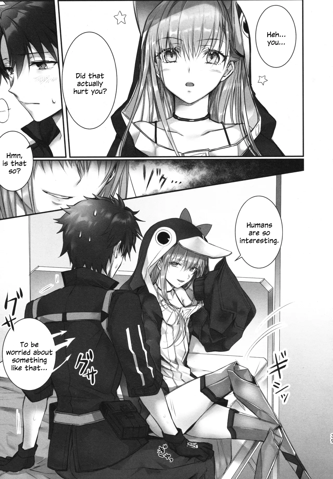 (C104) [3V2Umezakoori70 (Midou Pengin)]Meltryllis Soushuuhen "ALL DRAIN"(Fate/Grand Order) [English] [SDTLs] Page 39