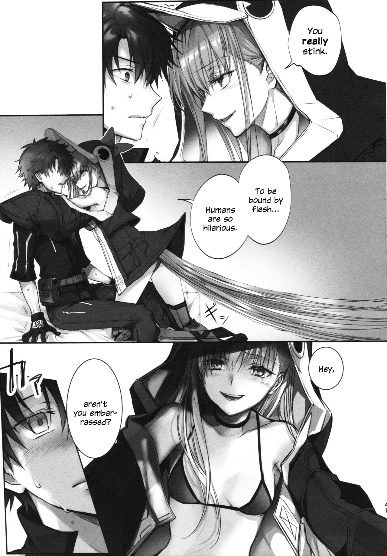 (C104) [3V2Umezakoori70 (Midou Pengin)]Meltryllis Soushuuhen "ALL DRAIN"(Fate/Grand Order) [English] [SDTLs] Page 41
